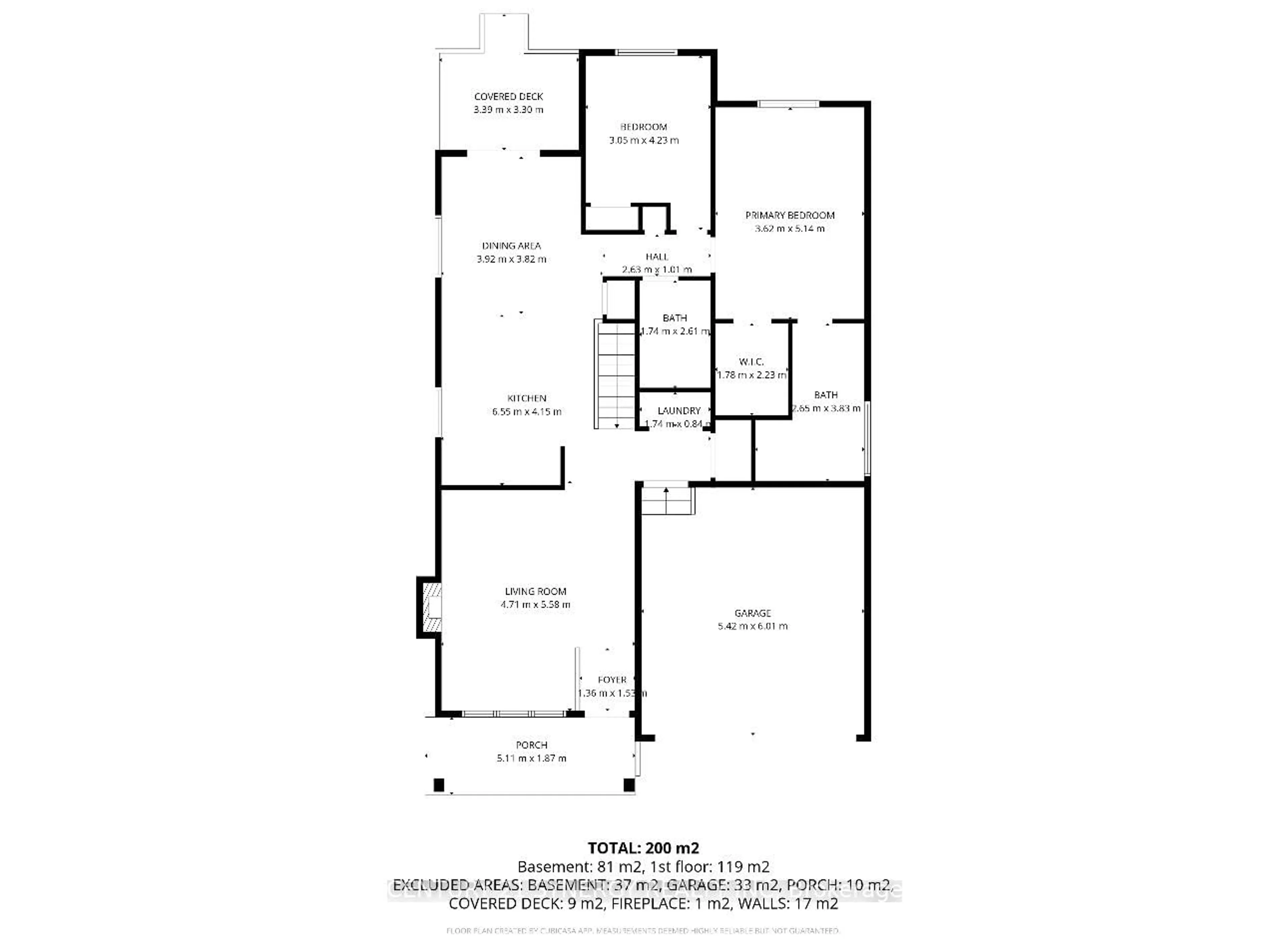 Floor plan for 457 Honeyborne St, Almonte Ontario K0A 1A0