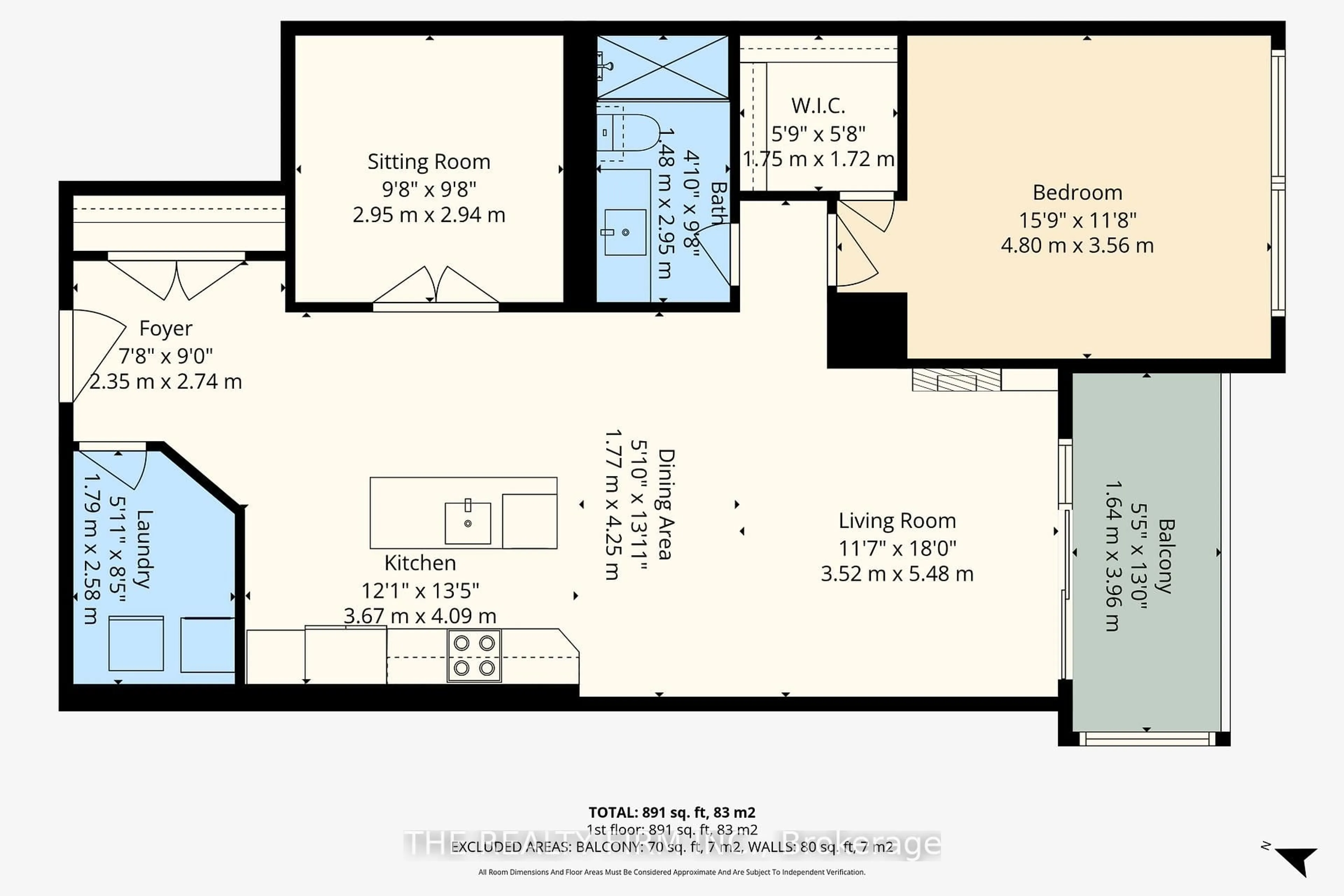 Floor plan for 240 Villagewalk Blvd #1304, London North Ontario N6G 0P6