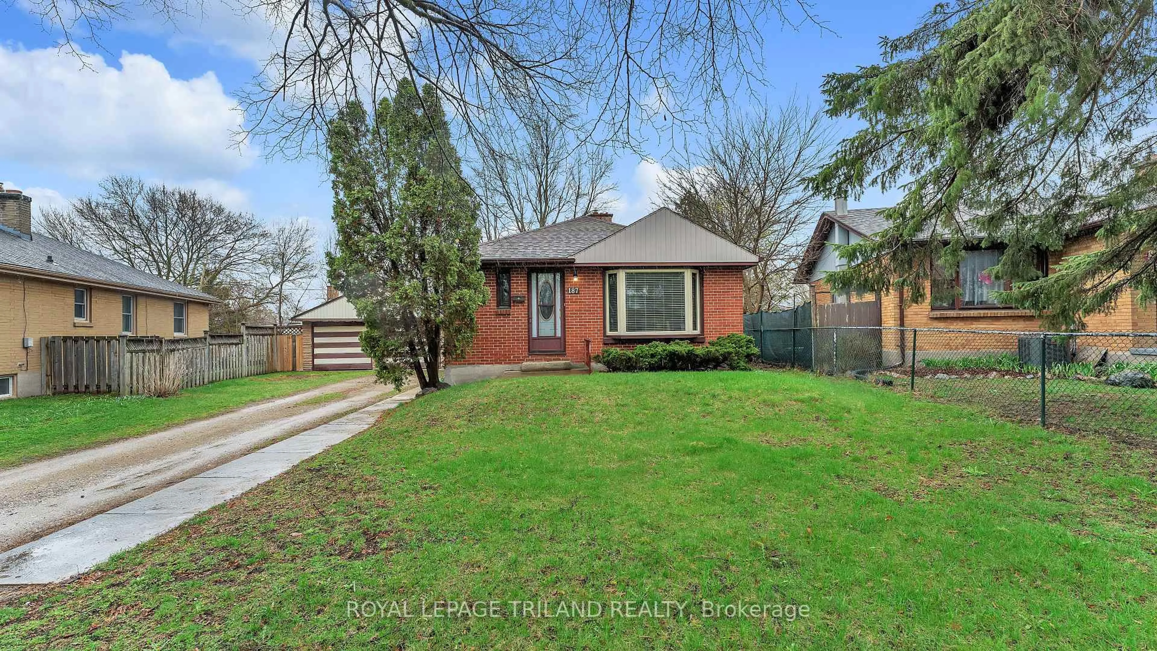 Home with brick exterior material, street for 187 Fairway Ave, London East Ontario N5W 1J2