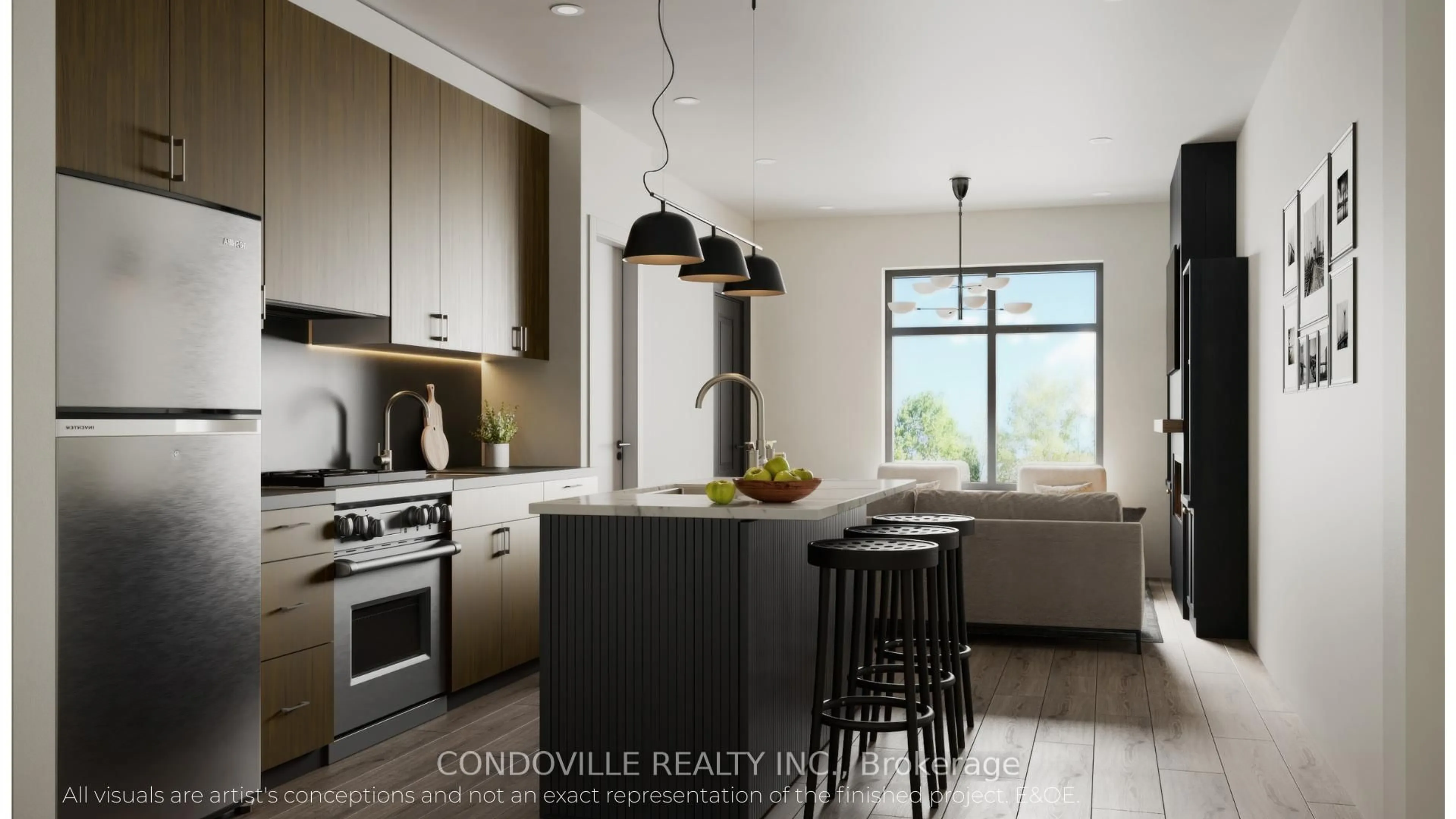 Open concept kitchen, ceramic/tile floor for 205 Lancaster Dr, Welland Ontario L3C 7M6