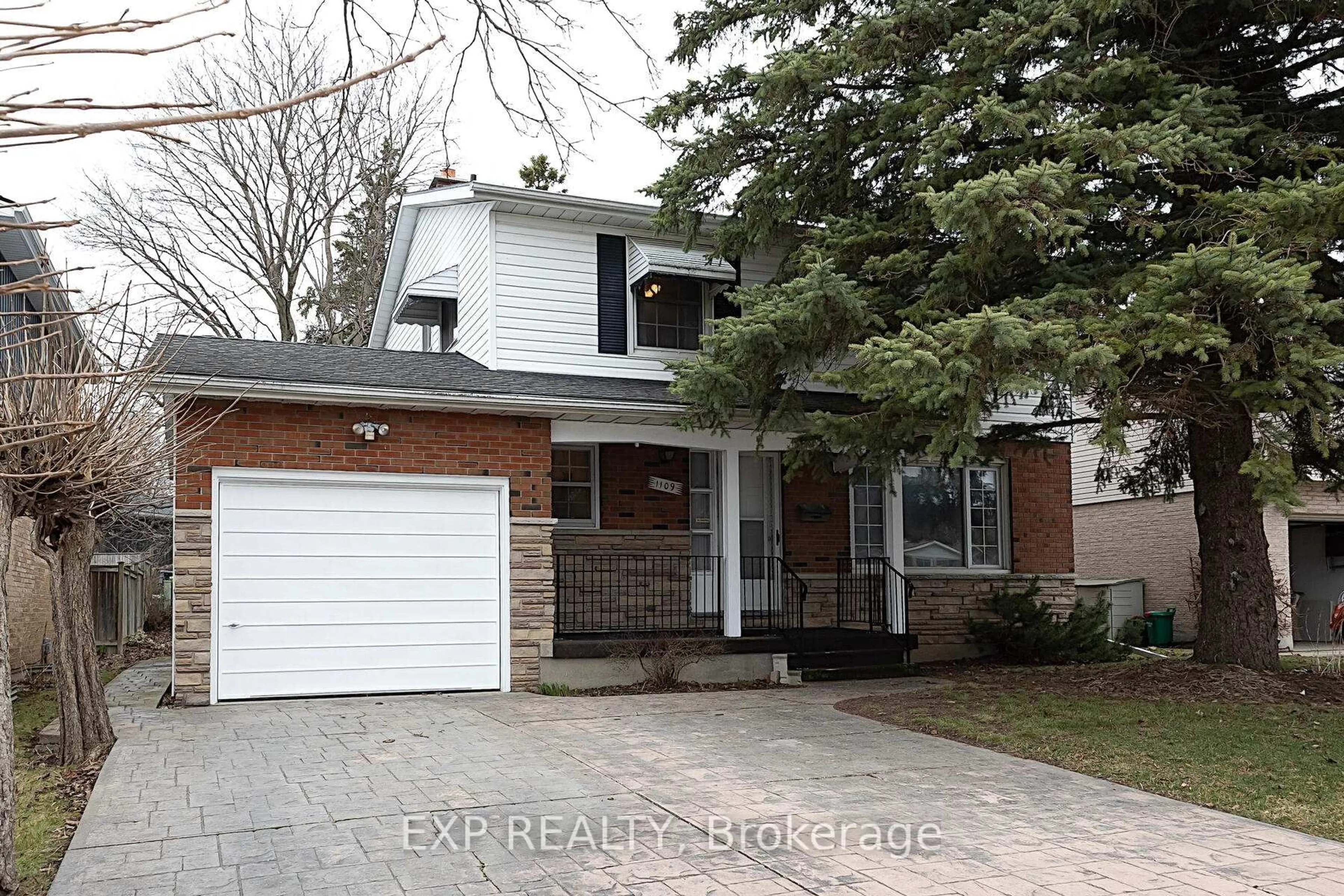 Home with brick exterior material, street for 1109 Sprucedale Rd, Woodstock Ontario N4S 4Z8