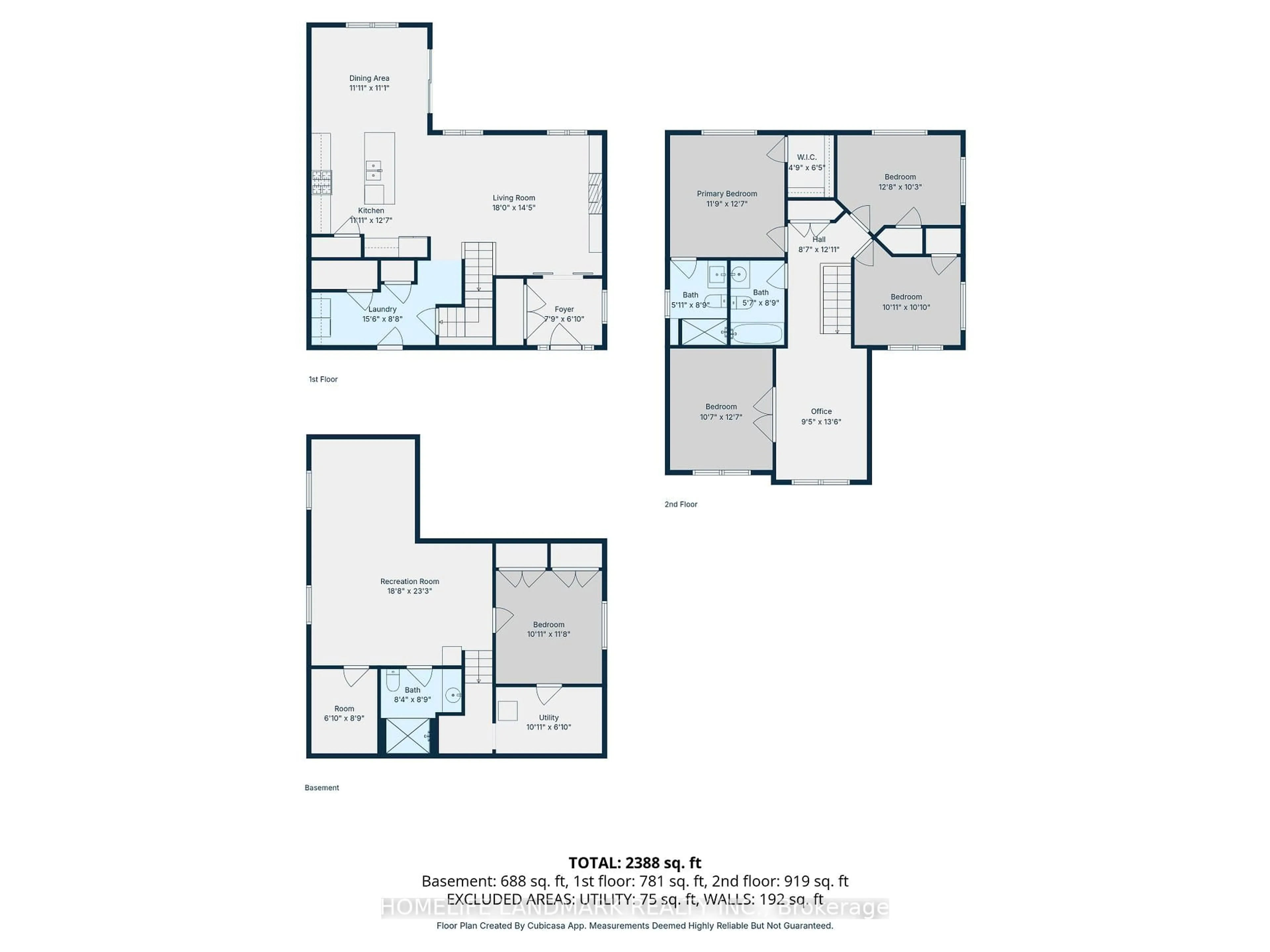 Floor plan for 2 Auburn Dr, St. Thomas Ontario N5R 0K1