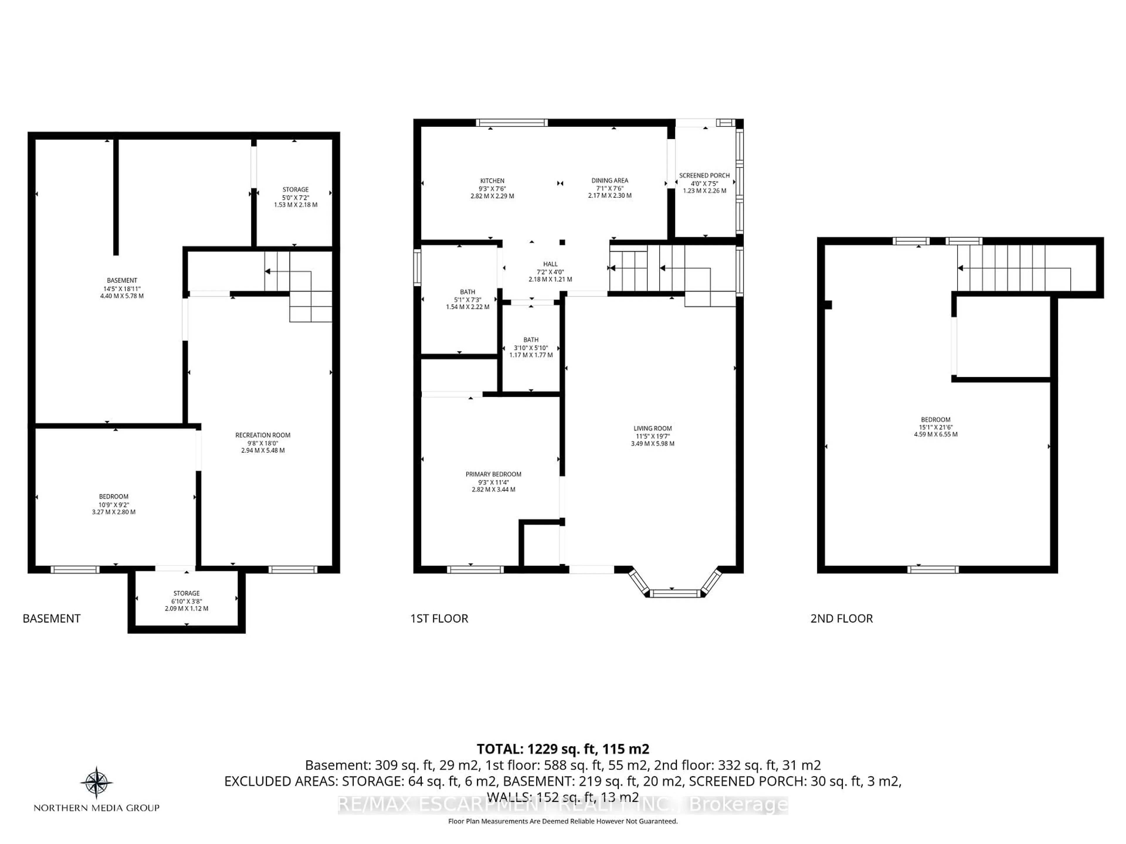 Floor plan for 180 Mead Ave, Hamilton Ontario L8H 3V1
