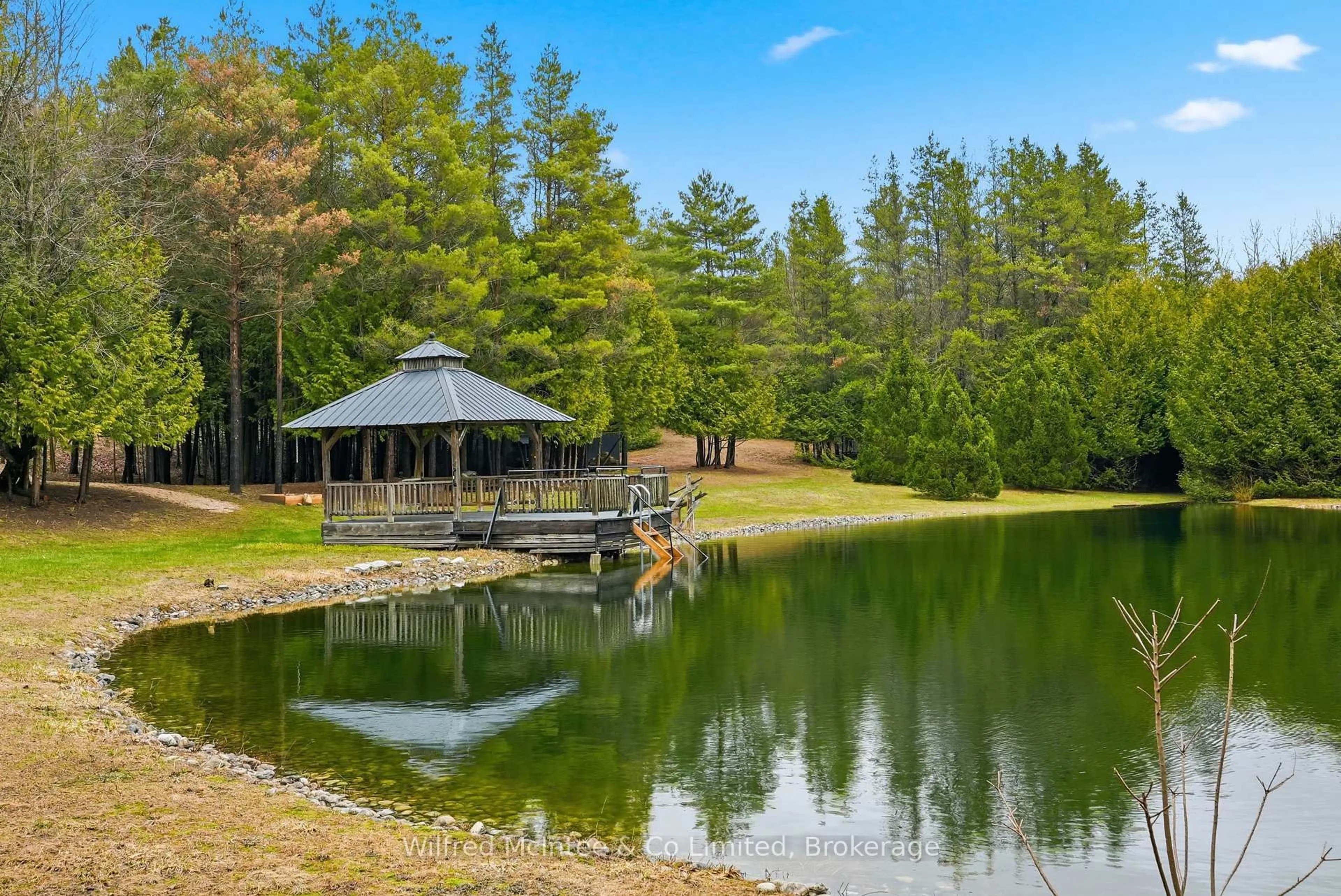 Patio, water/lake/river/ocean view for 073091 10TH SIDEROAD SDR, West Grey Ontario N4N 3B8