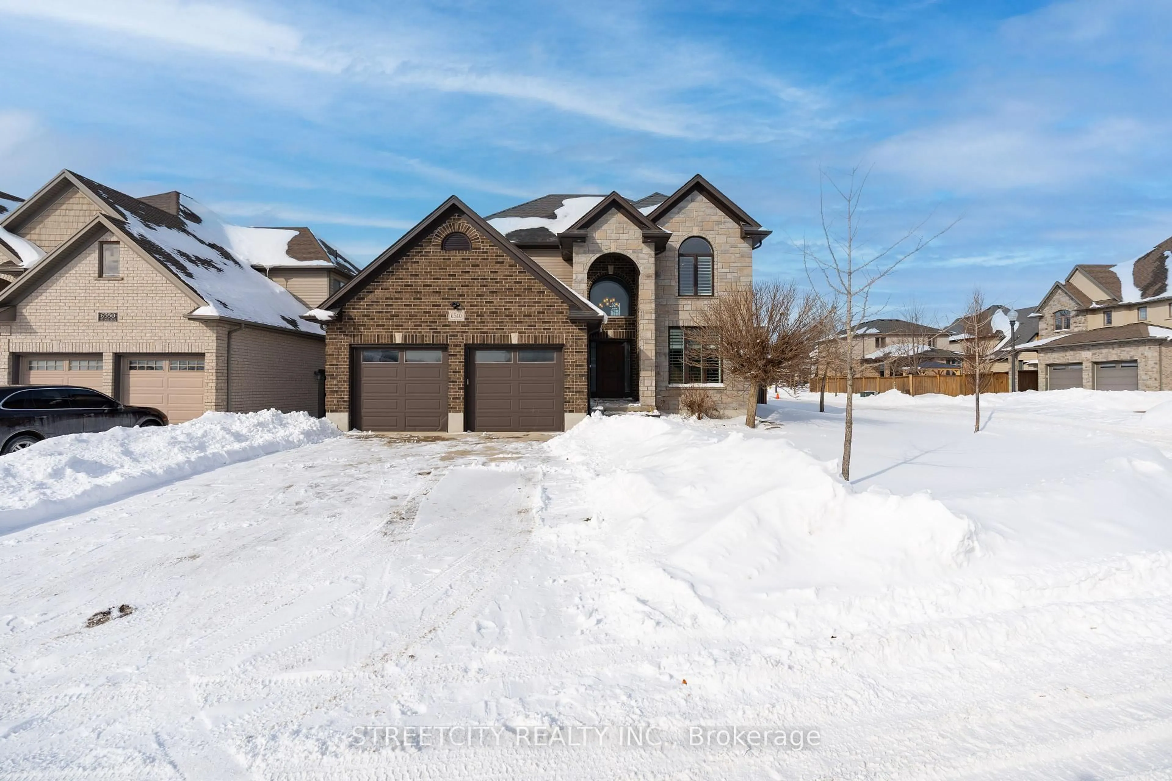 Home with brick exterior material, street for 6540 Upper Canada Cross, London South Ontario N6P 0B9