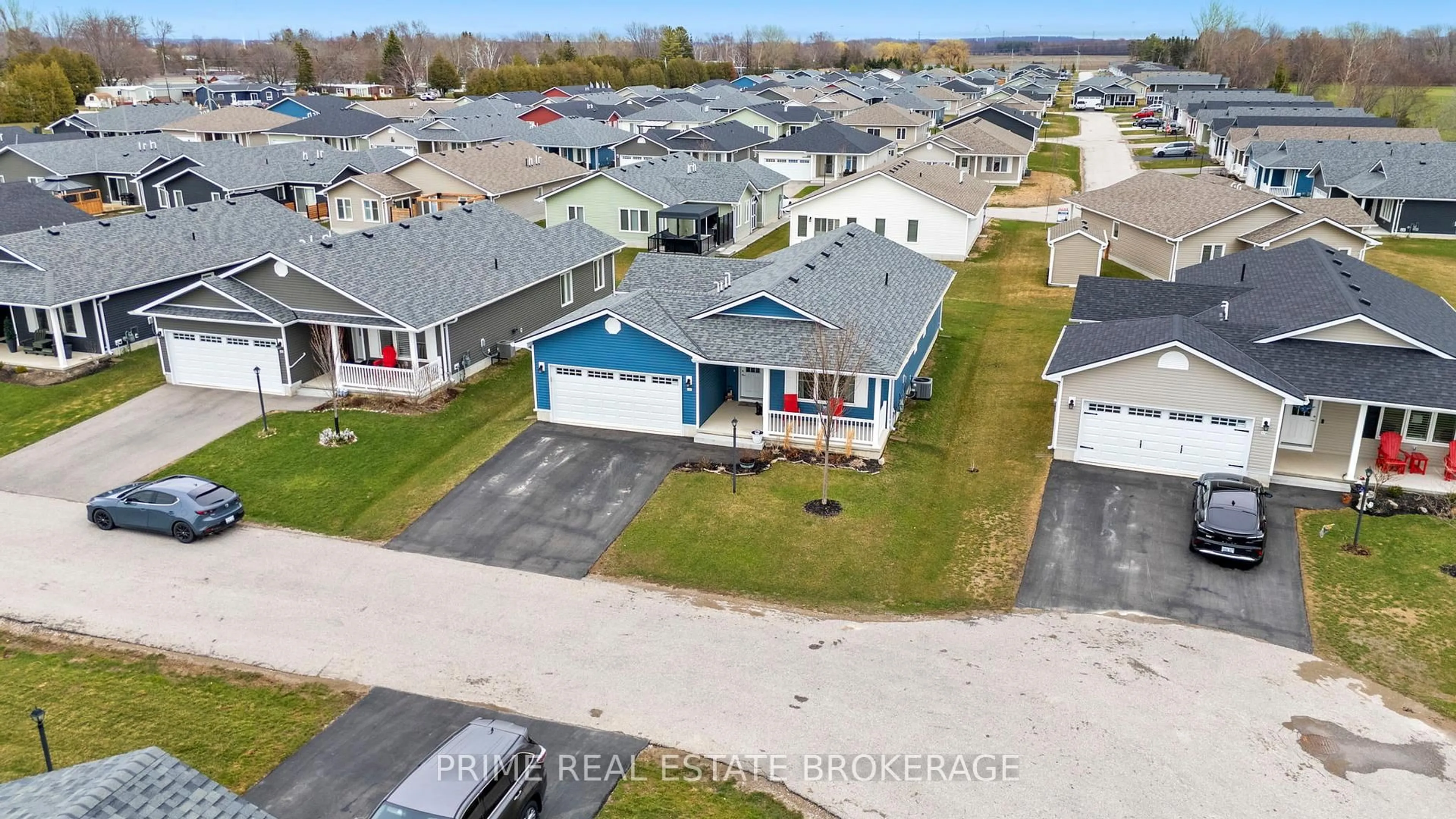 A pic from outside/outdoor area/front of a property/back of a property/a pic from drone, street for 181 Lake Breeze Dr, Ashfield-Colborne-Wawanosh Ontario N7A 0C6