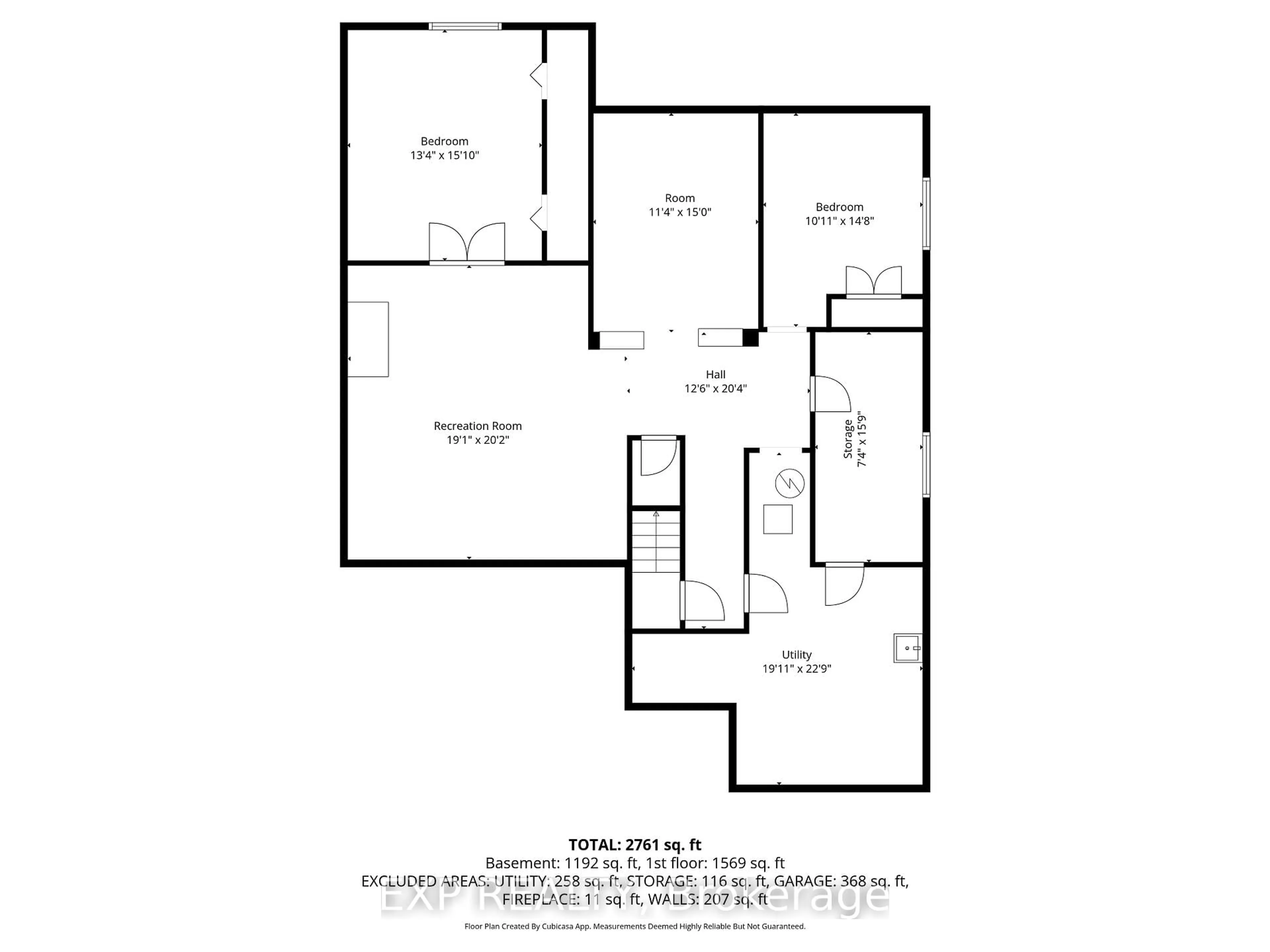 Floor plan for 80 La Prairie St, Russell Ontario K0A 1W0