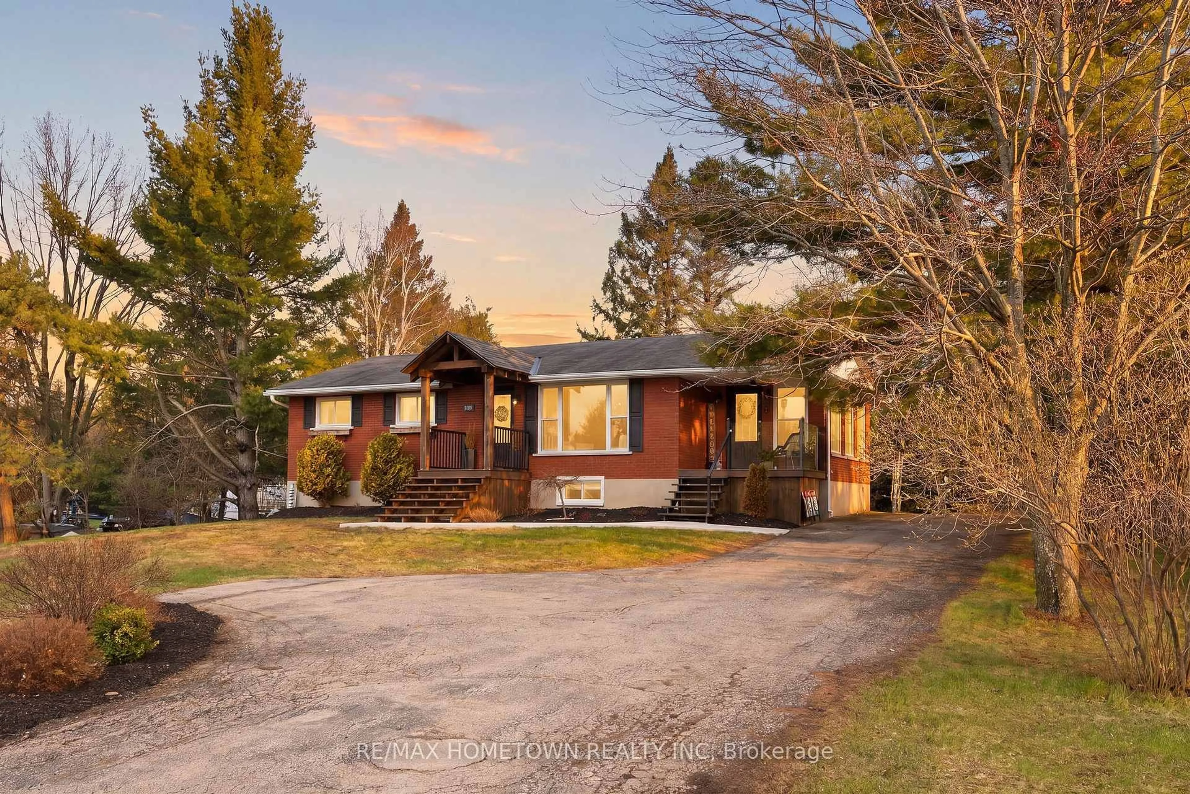 A pic from outside/outdoor area/front of a property/back of a property/a pic from drone, street for 316 County  Road 16 Rd, Elizabethtown-Kitley Ontario K0G 1G0