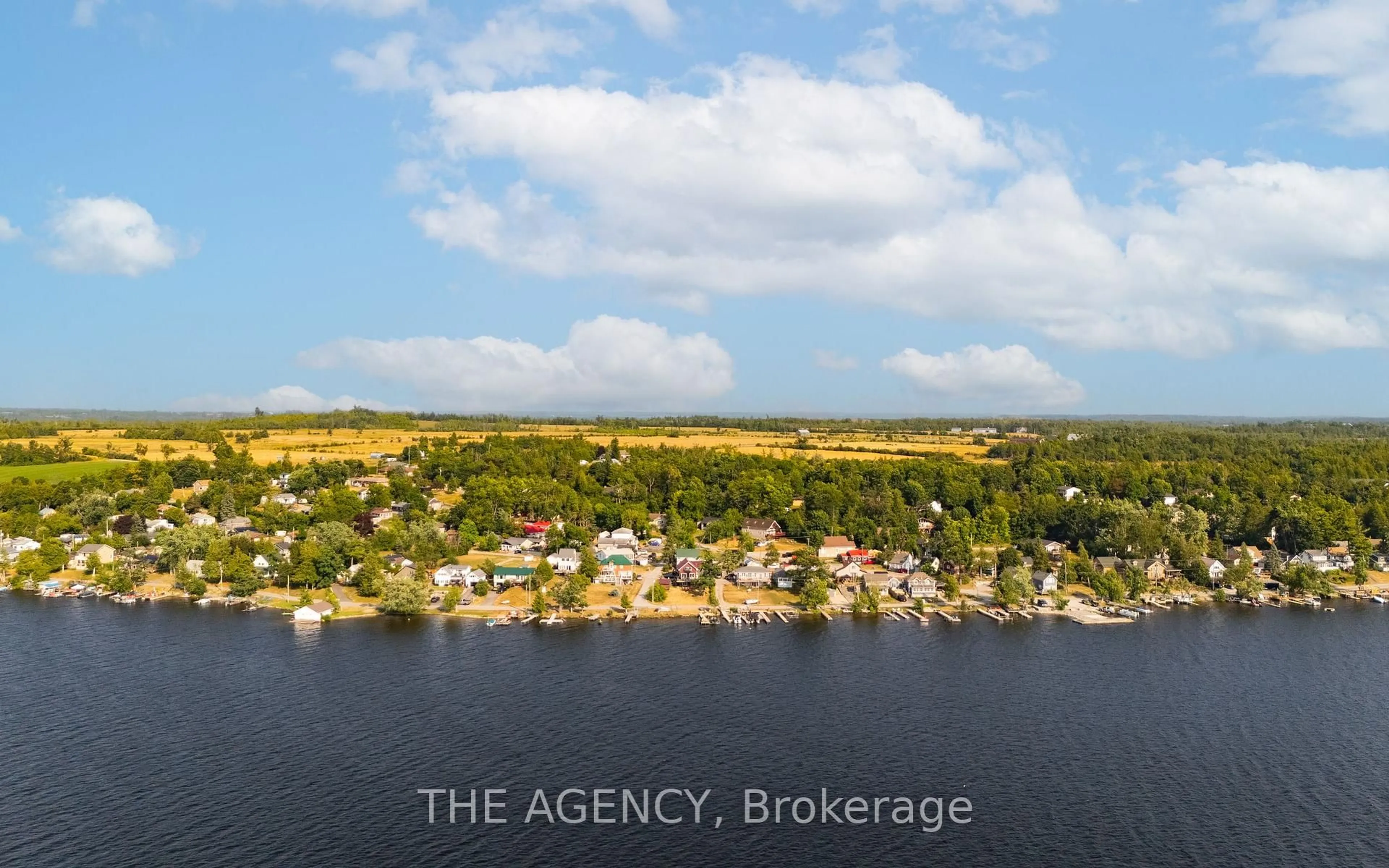 A pic from outside/outdoor area/front of a property/back of a property/a pic from drone, water/lake/river/ocean view for 11 Fifth St, Kawartha Lakes Ontario K0M 1L0