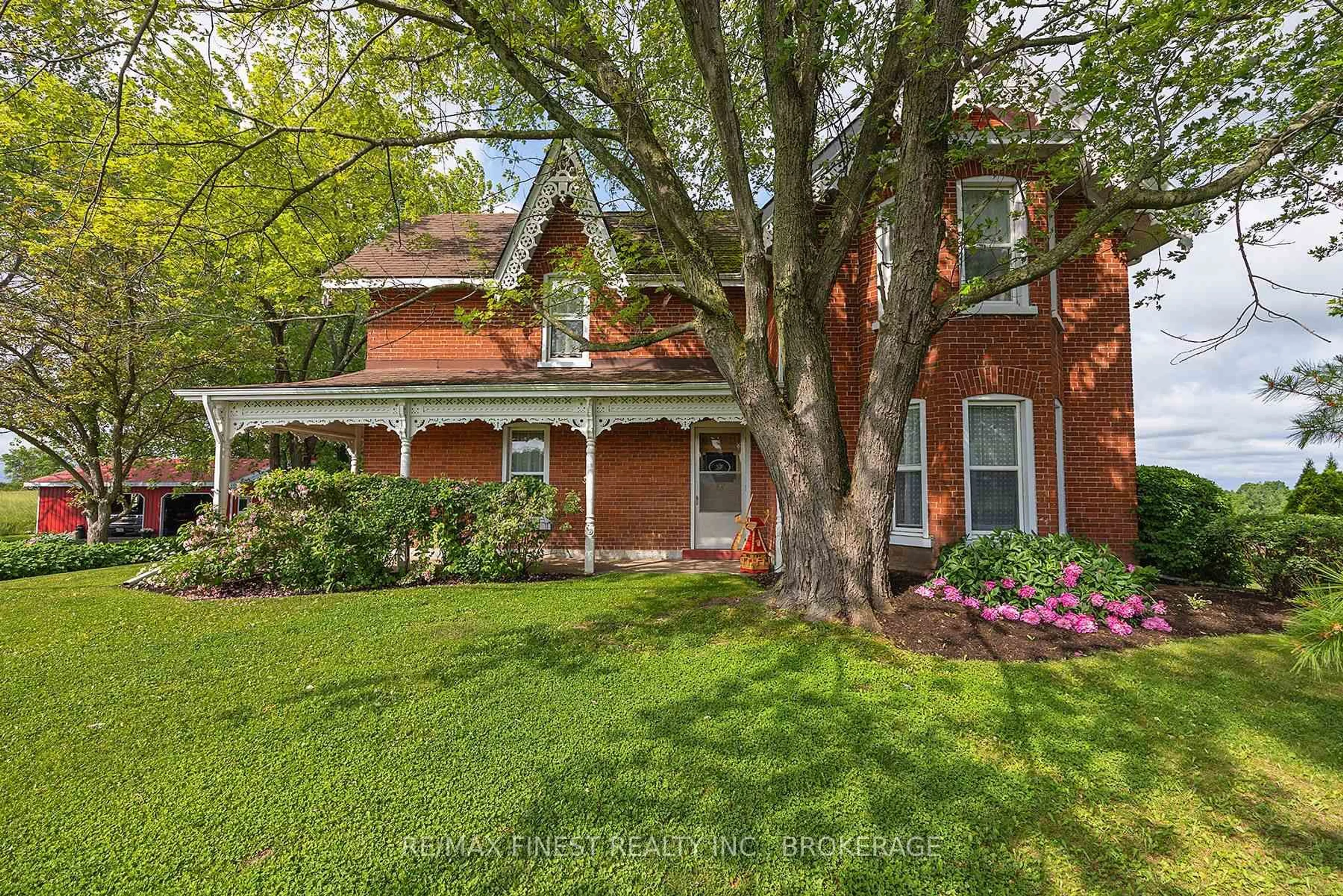 Home with brick exterior material, street for 4876 County Road 6, Yarker Ontario K0K 3N0