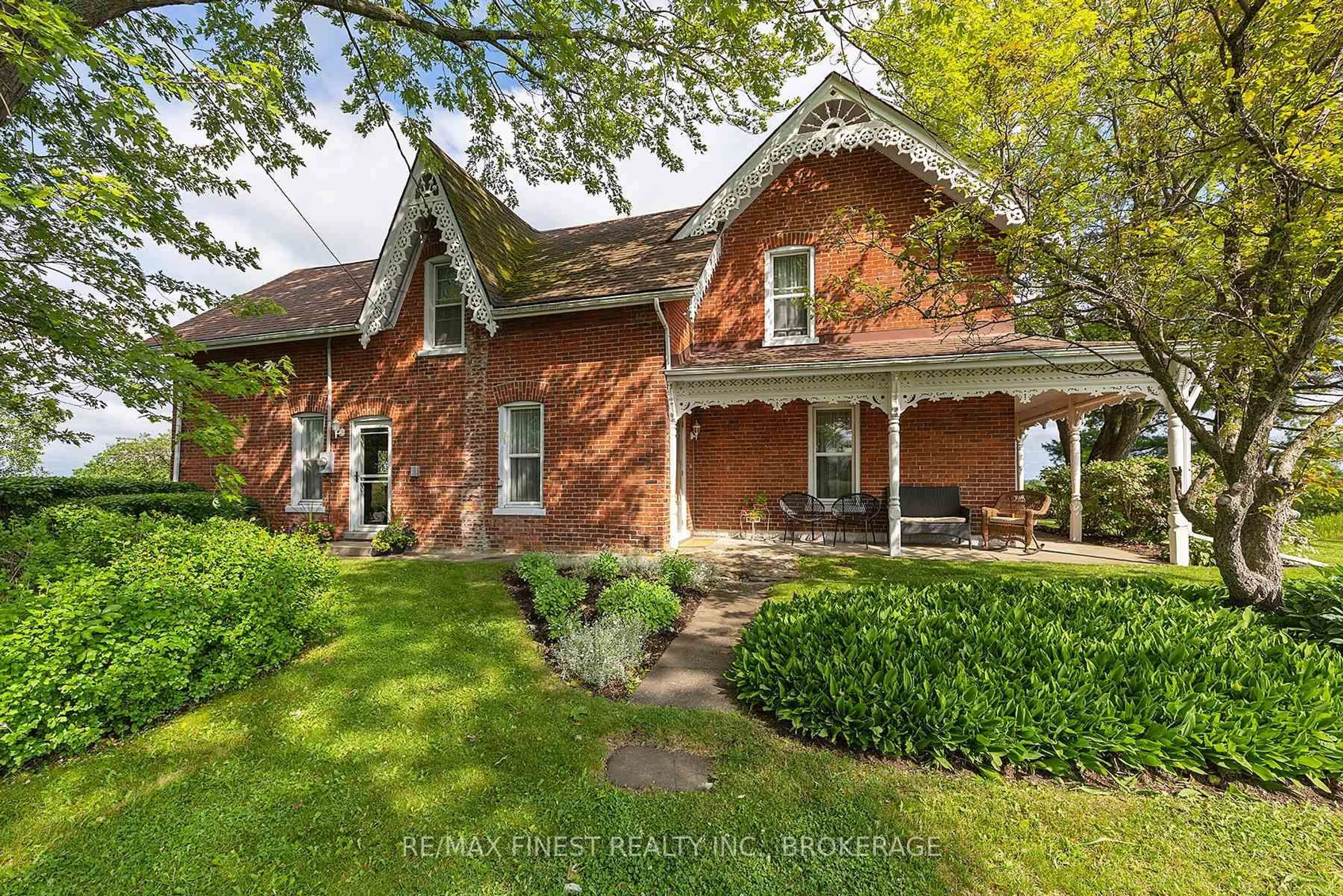 Home with brick exterior material, street for 4876 County Road 6, Yarker Ontario K0K 3N0