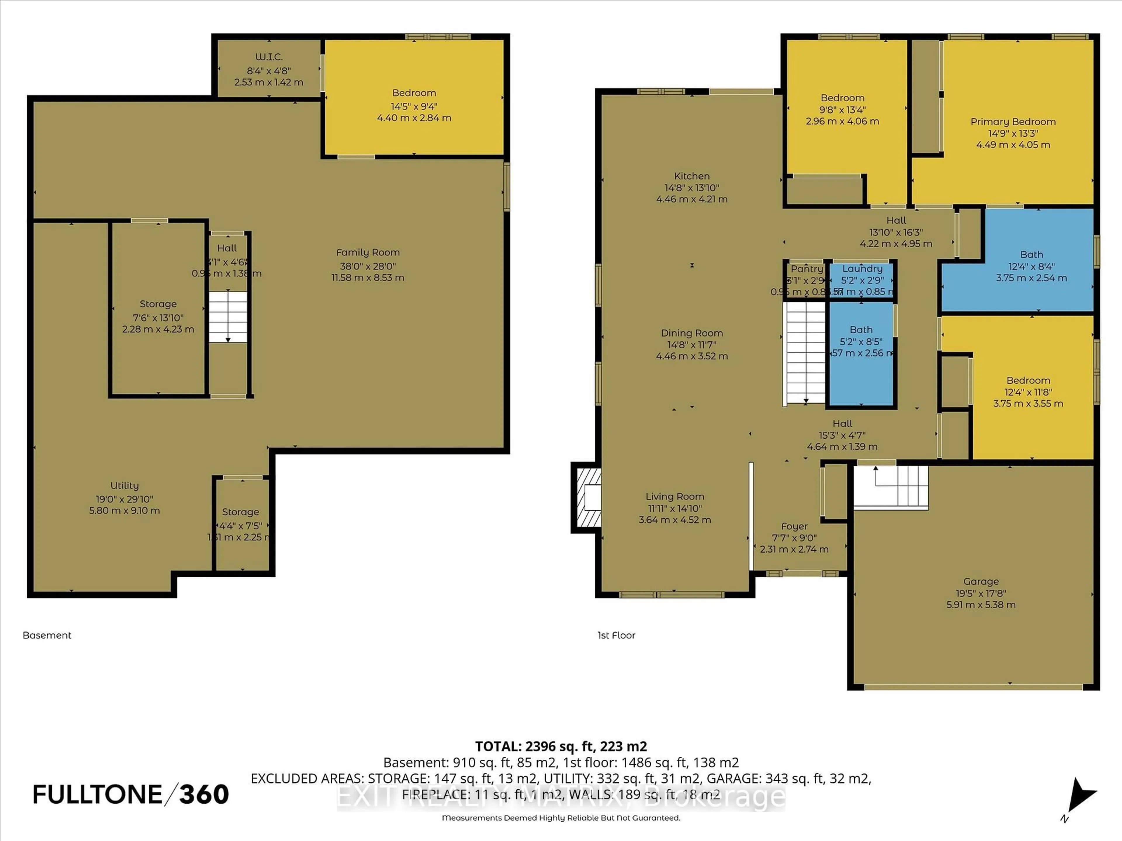 Floor plan for 397 COLMAR St, Russell Ontario K0A 1W0