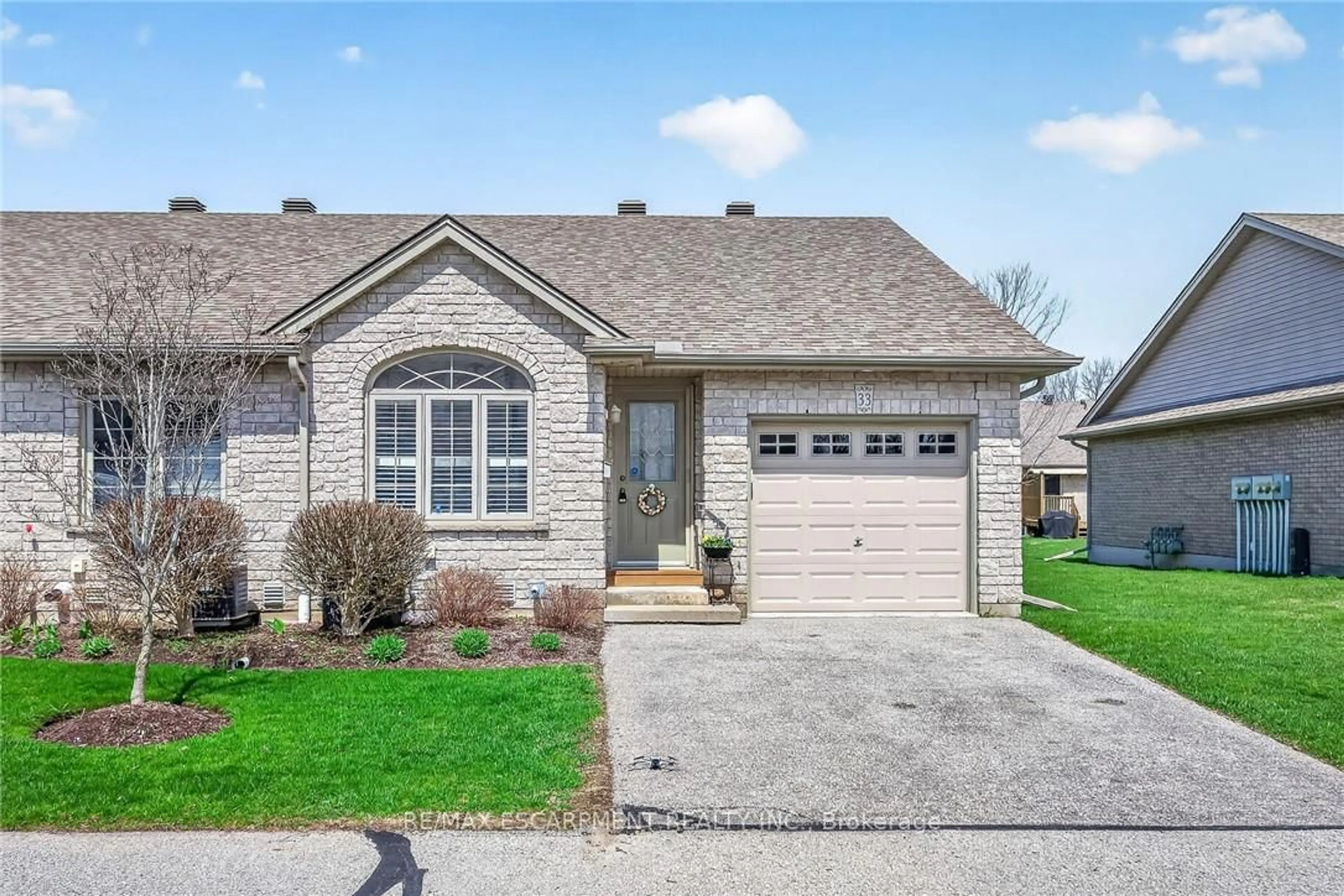 Home with brick exterior material, street for 510 Queensway St #33, Norfolk Ontario N3Y 4R4