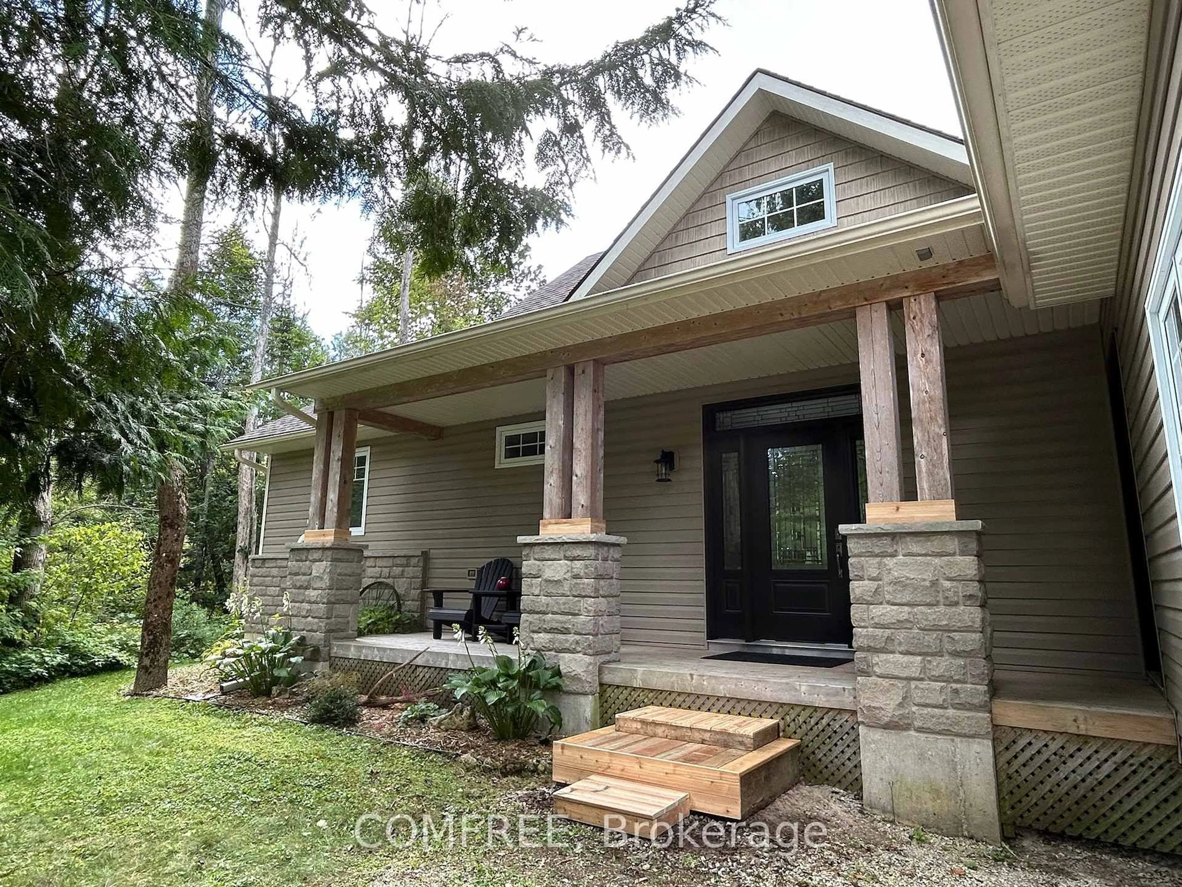 Home with brick exterior material, street for 38 Bell Dr, Northern Bruce Peninsula Ontario N0H 2T0