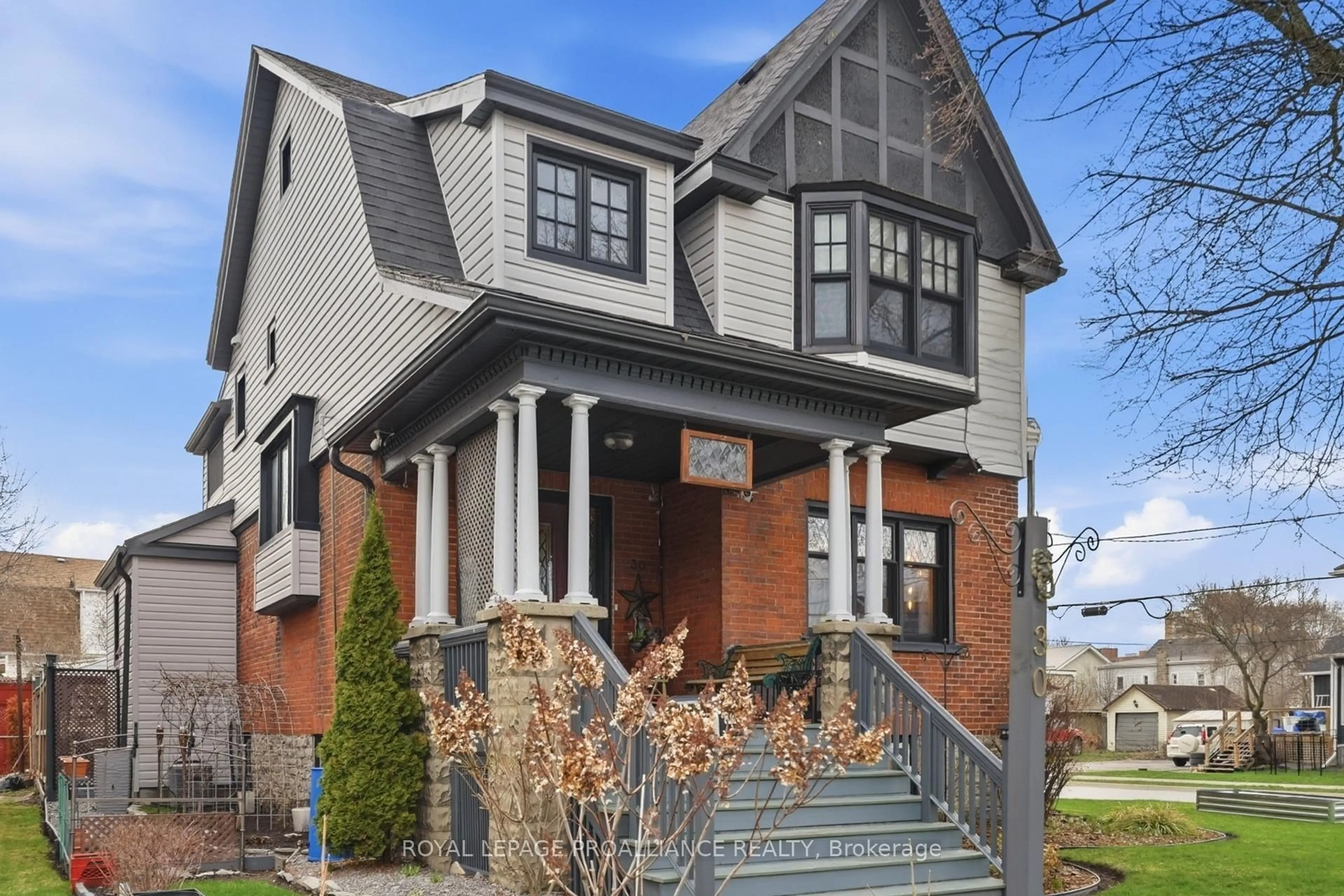 Home with brick exterior material, street for 30 Catharine St, Belleville Ontario K8P 1L5