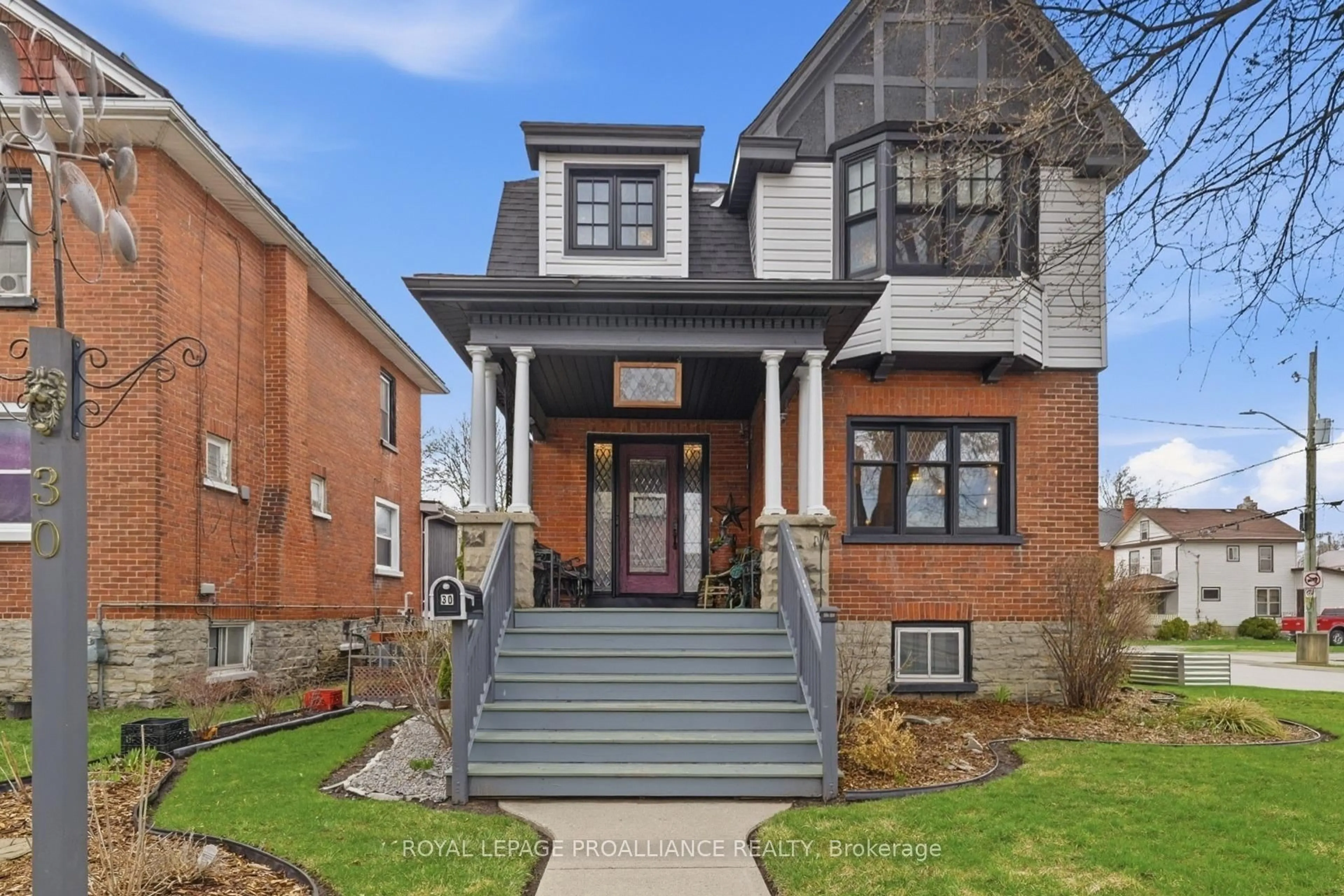 Home with brick exterior material, street for 30 Catharine St, Belleville Ontario K8P 1L5