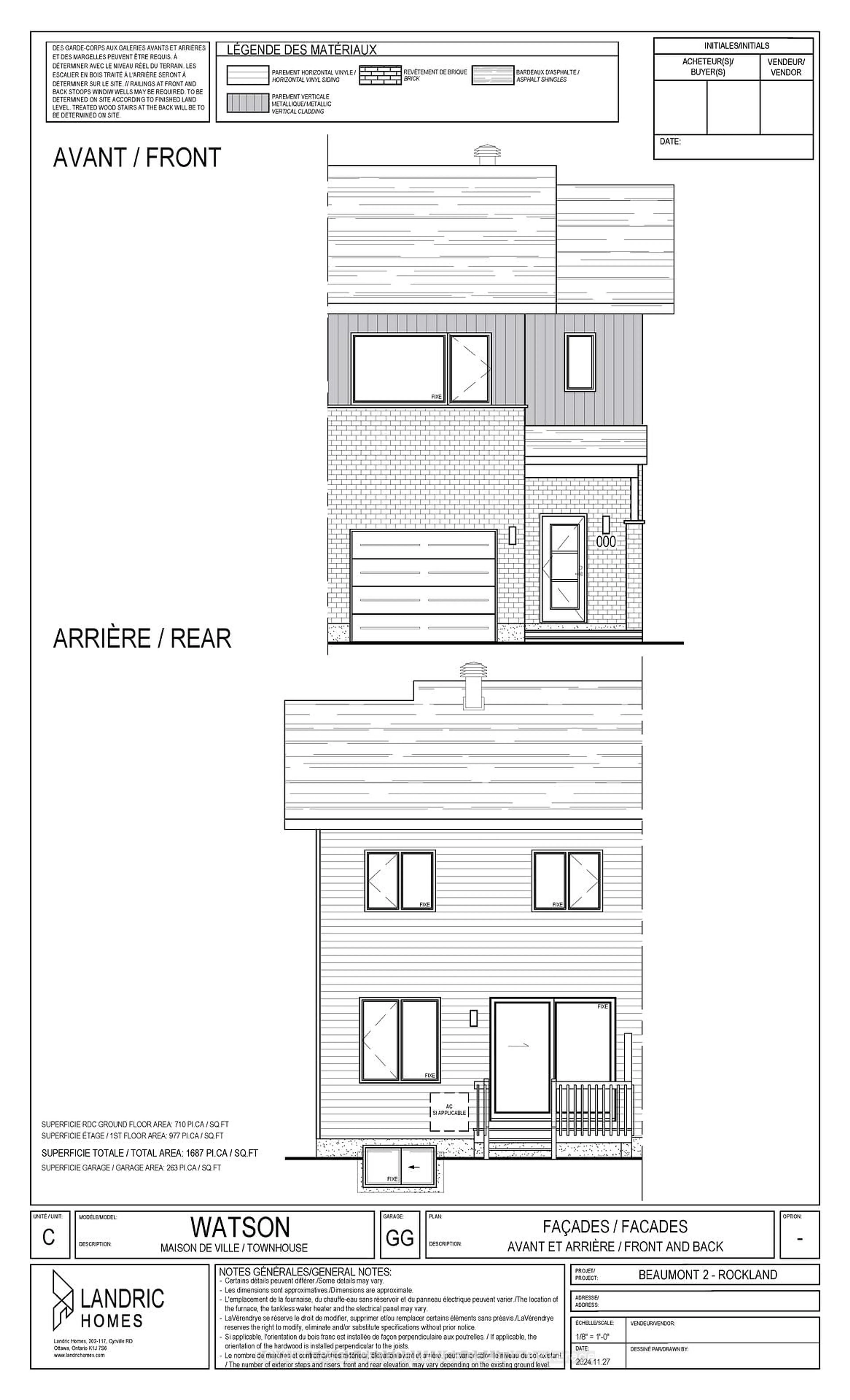Floor plan for 2513 Gray Cres, Clarence-Rockland Ontario K4K 0H3