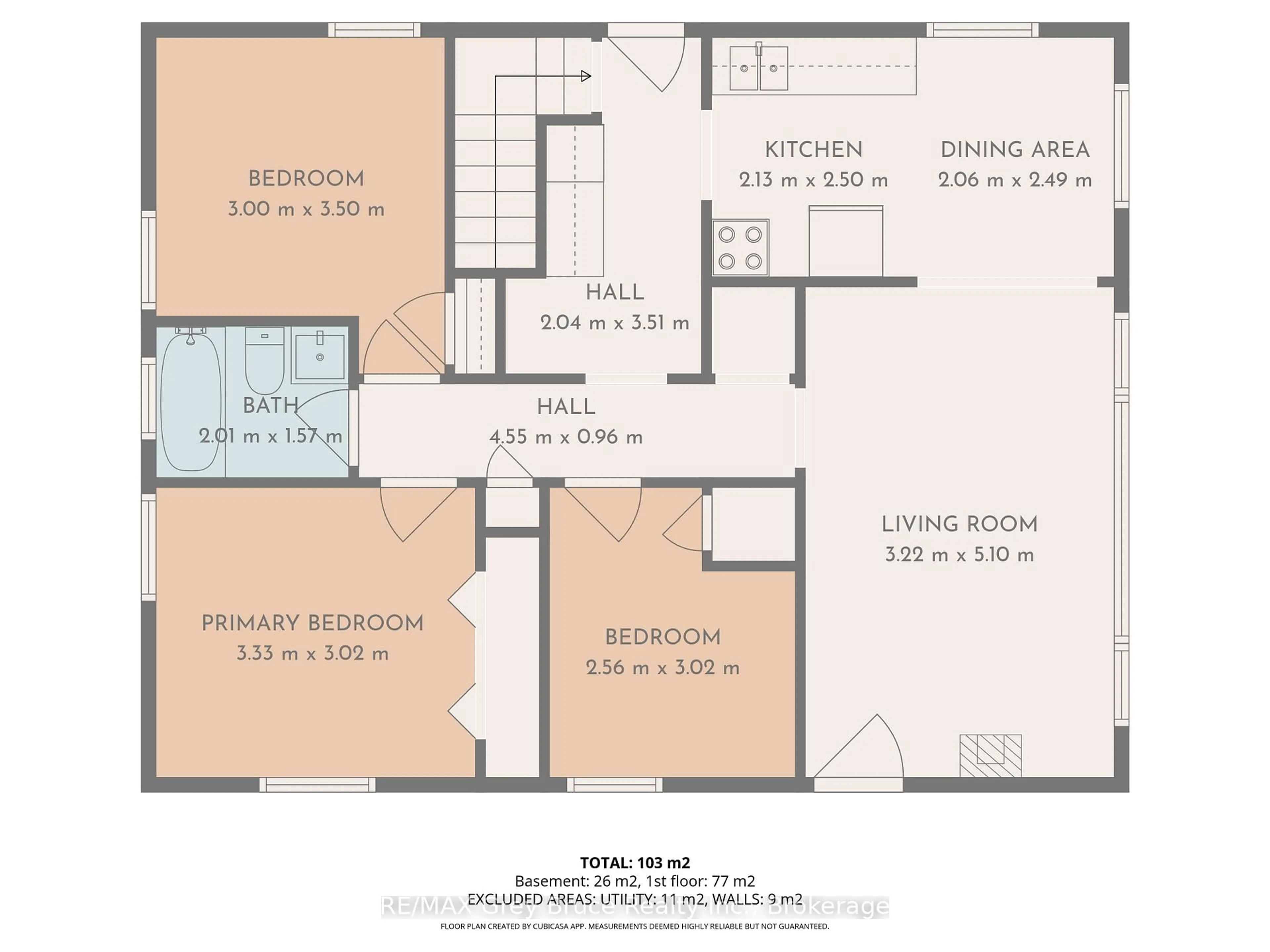 Floor plan for 2120 4th Ave, Owen Sound Ontario N4K 4Y5
