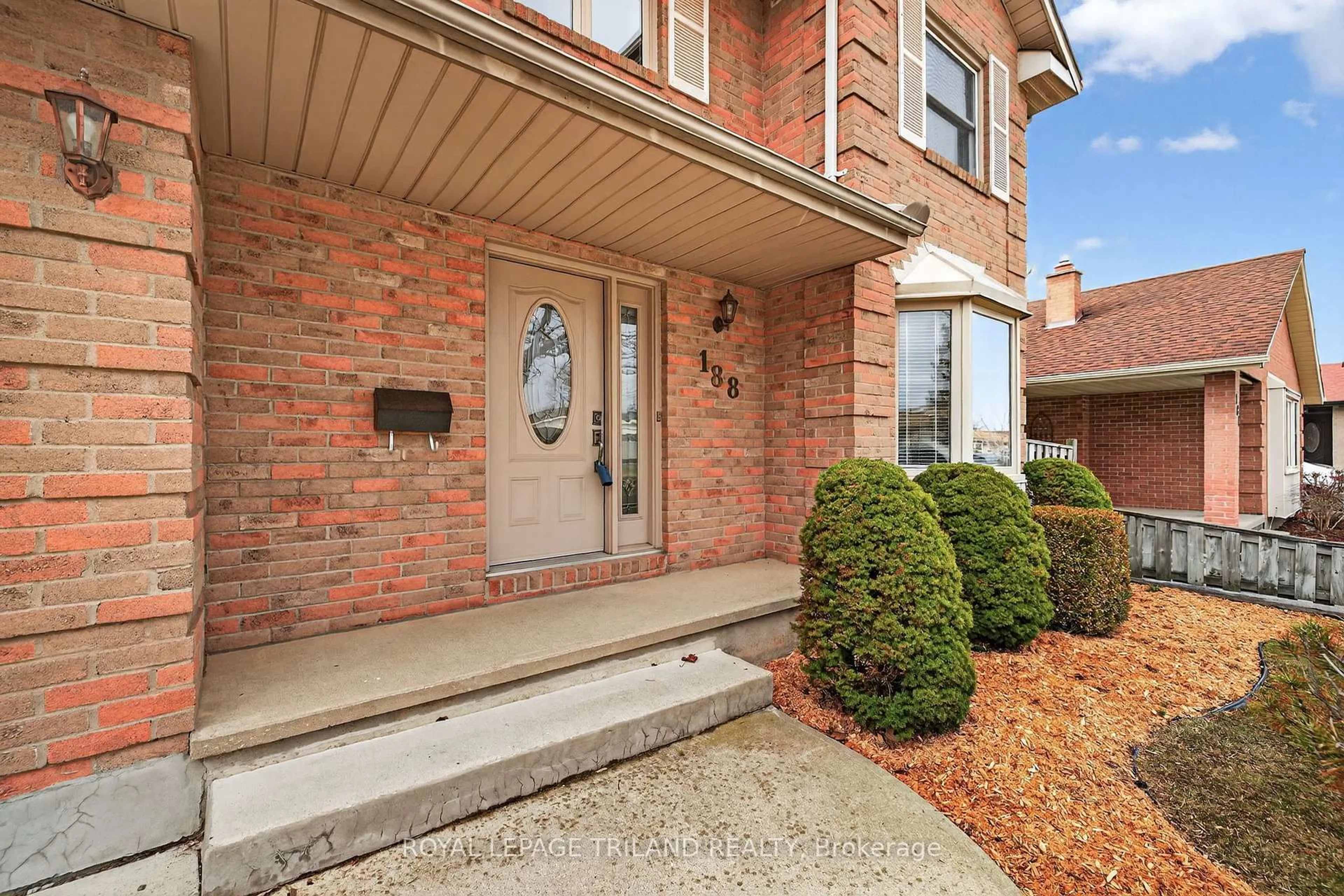 Home with brick exterior material, street for 188 Clara Cres, London South Ontario N6E 3H2