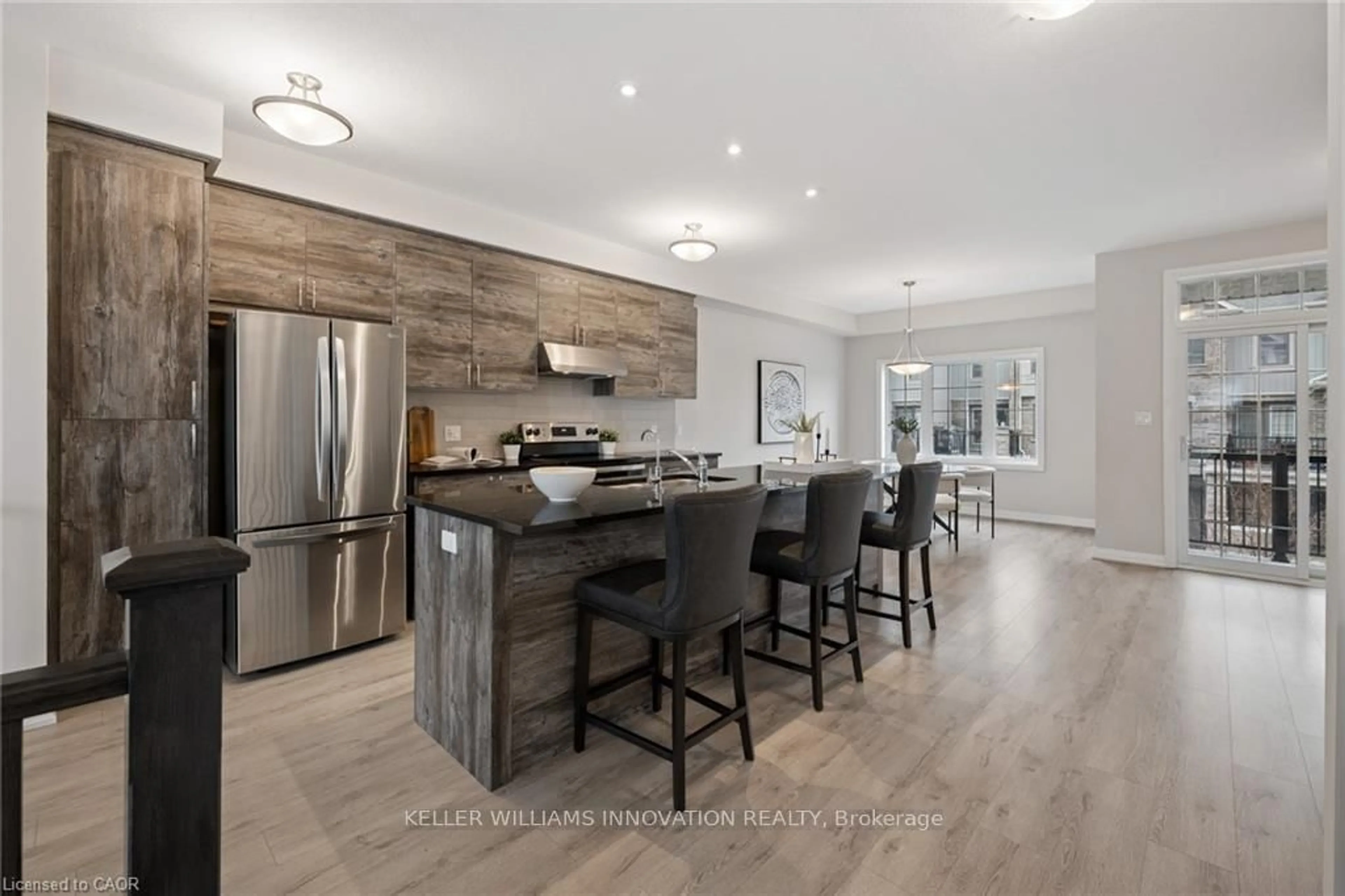 Open concept kitchen, unknown for 54 Bank Swallow Cres, Kitchener Ontario N2P 0J7