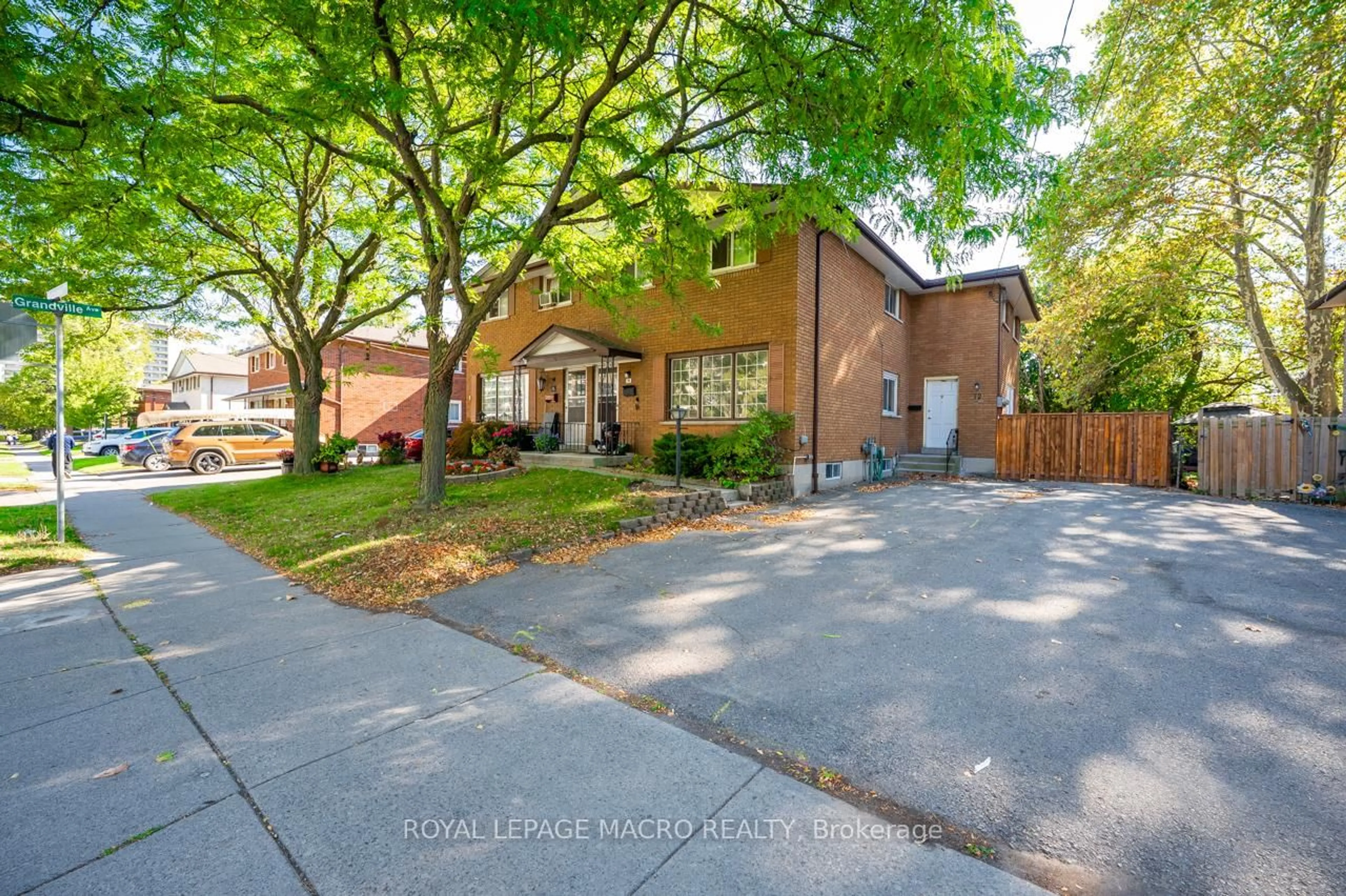 Home with brick exterior material, street for 72 & 74 Delawana Dr, Hamilton Ontario L8E 1G4