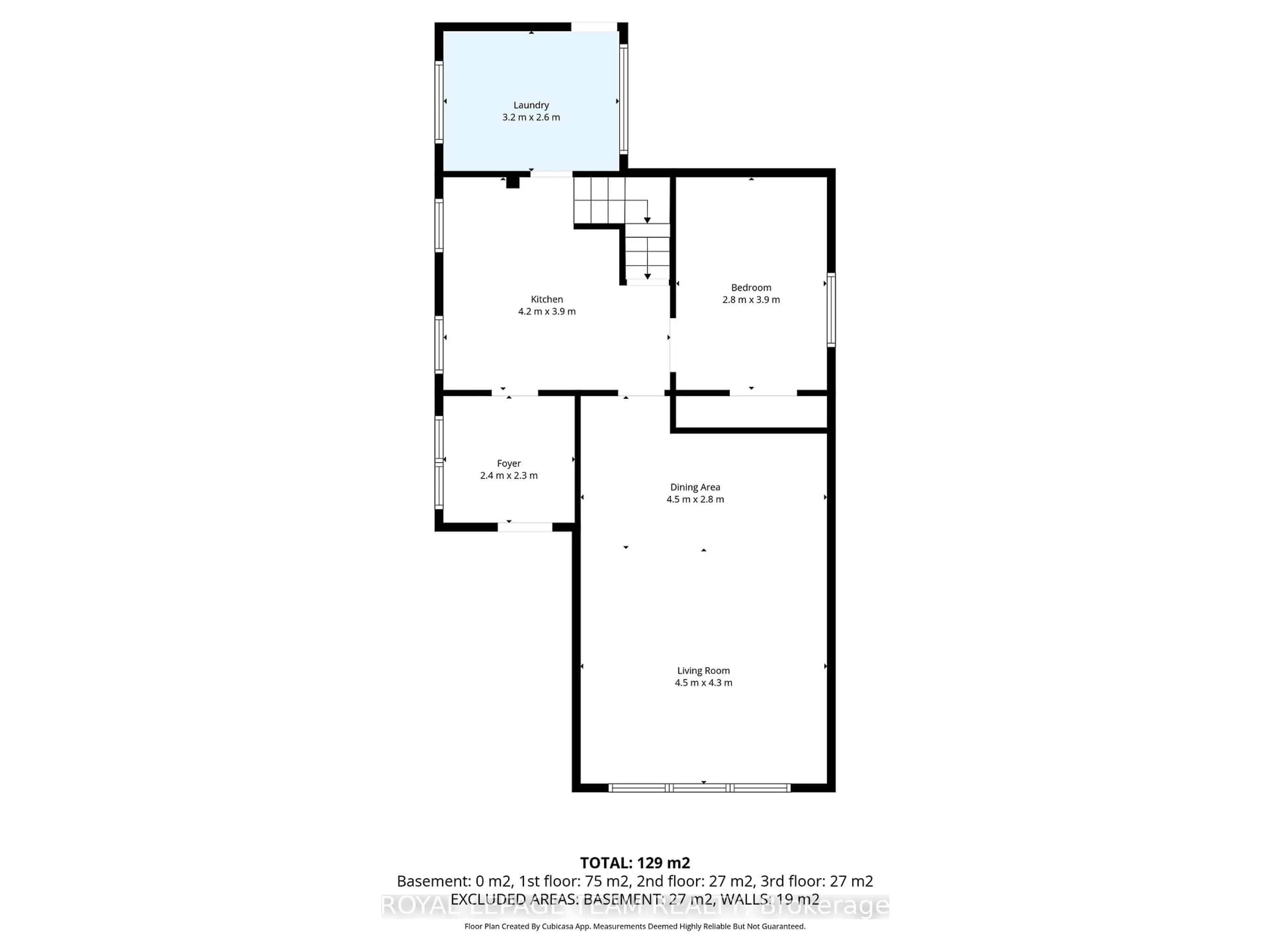 Floor plan for 47 Daniel St, Arnprior Ontario K7S 2L5