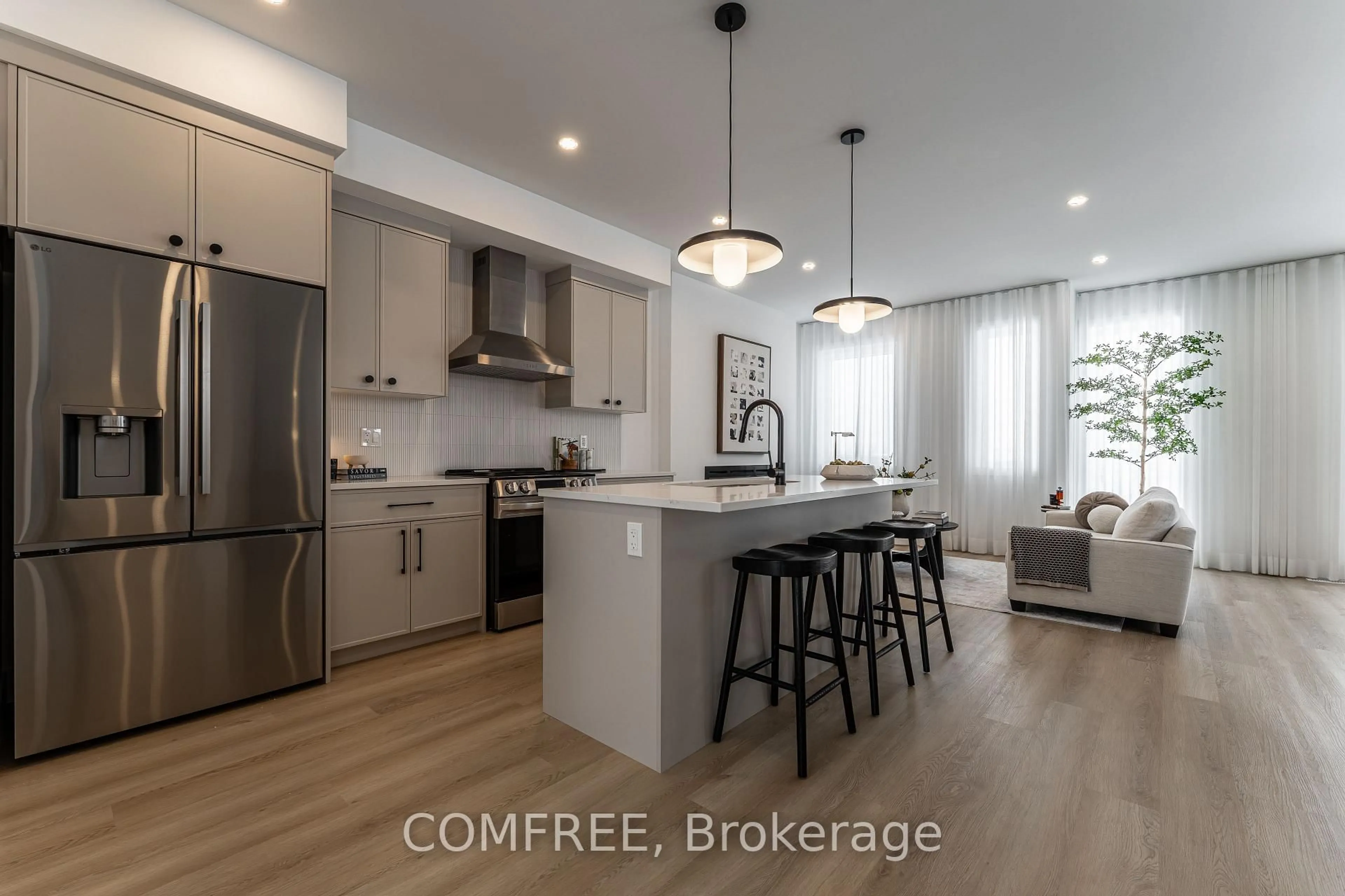 Open concept kitchen, unknown for 3090 Petty Rd #2, London South Ontario N6L 0H3