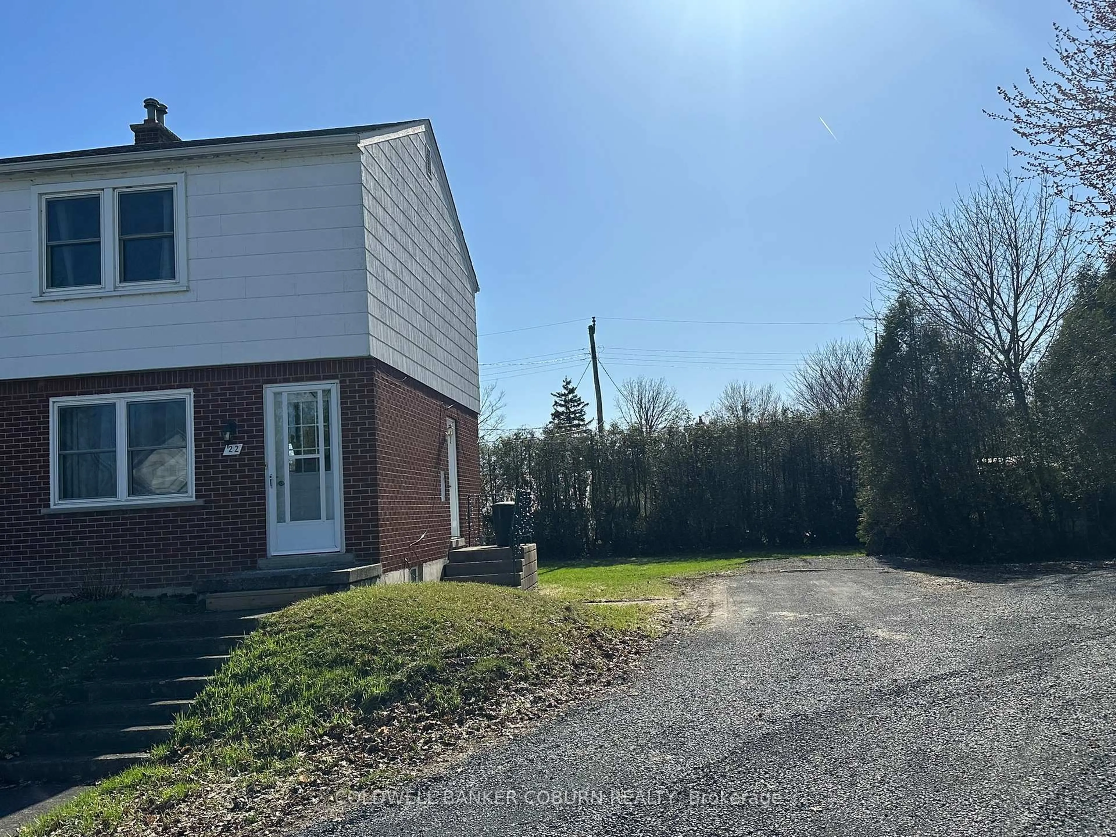 A pic from outside/outdoor area/front of a property/back of a property/a pic from drone, street for 22 Casselman Rd, South Dundas Ontario K0C 1X0
