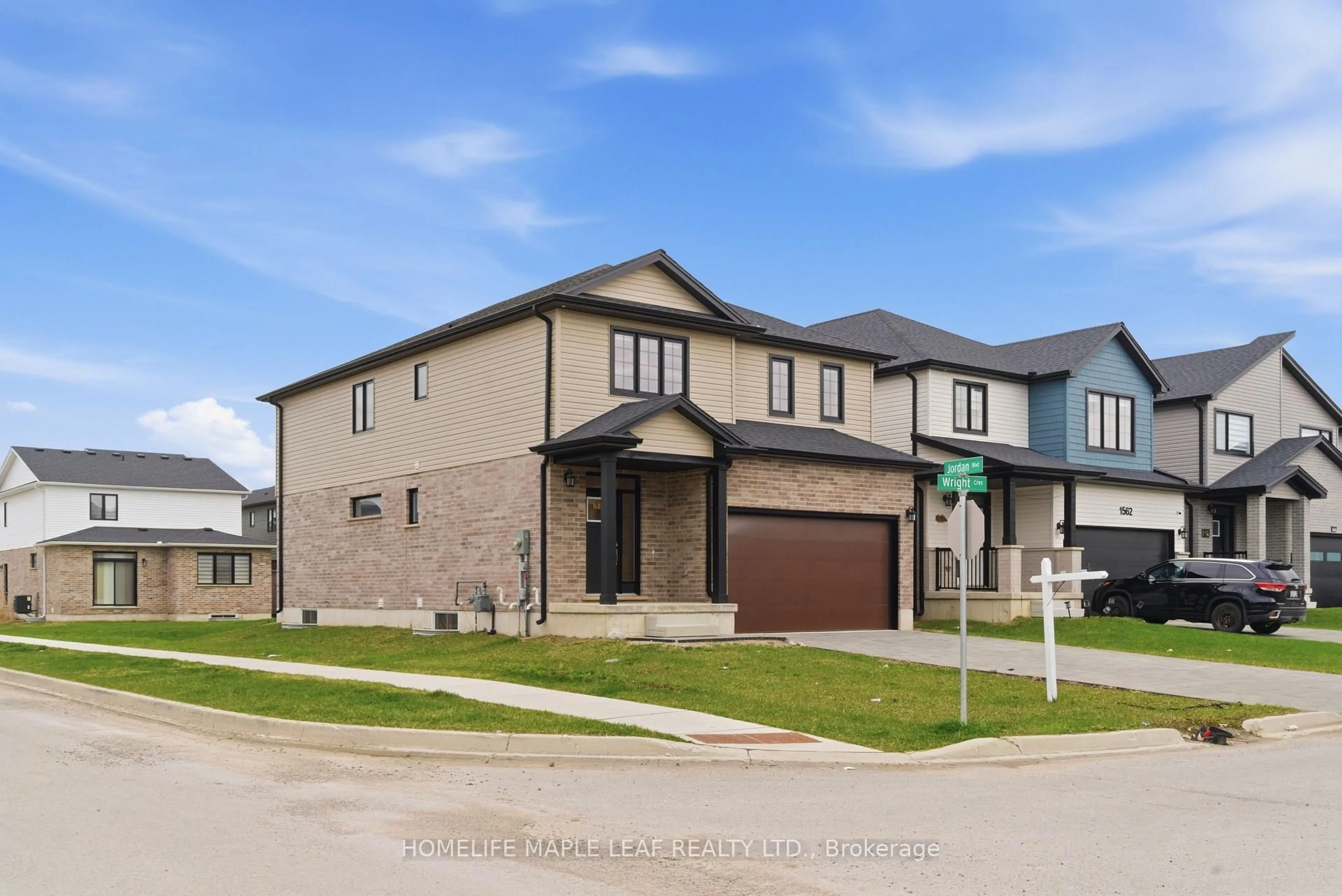 Home with brick exterior material, street for 1566 Wright Cres, London North Ontario N6G 3R6
