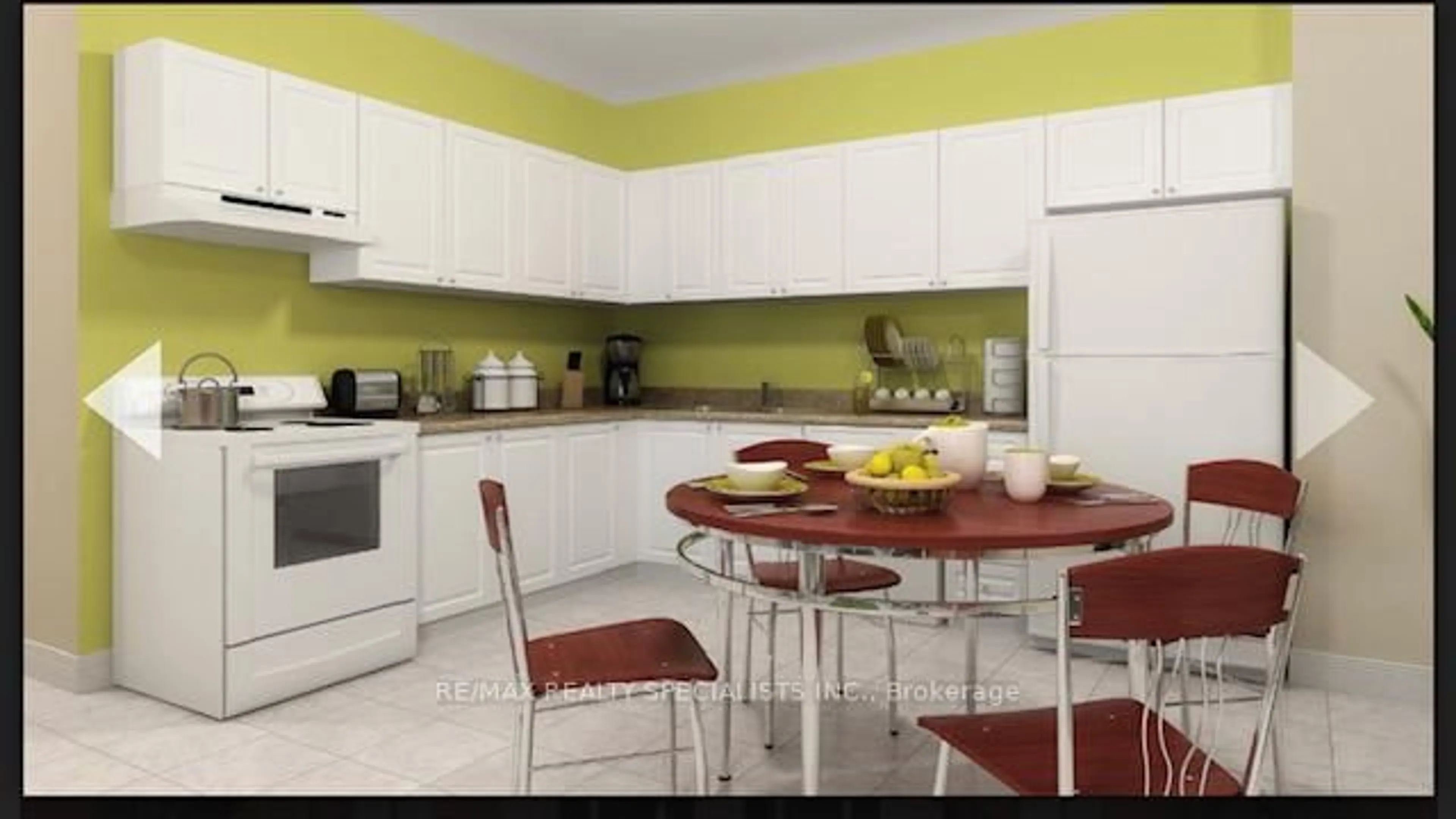 Standard kitchen, ceramic/tile floor for 261 Lester St #203, Waterloo Ontario N2L 3W6