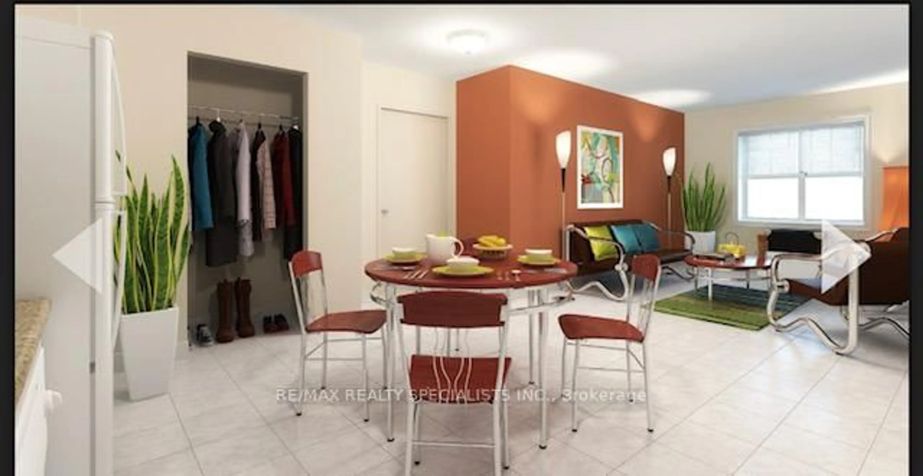 Dining room, ceramic/tile floor for 261 Lester St #203, Waterloo Ontario N2L 3W6