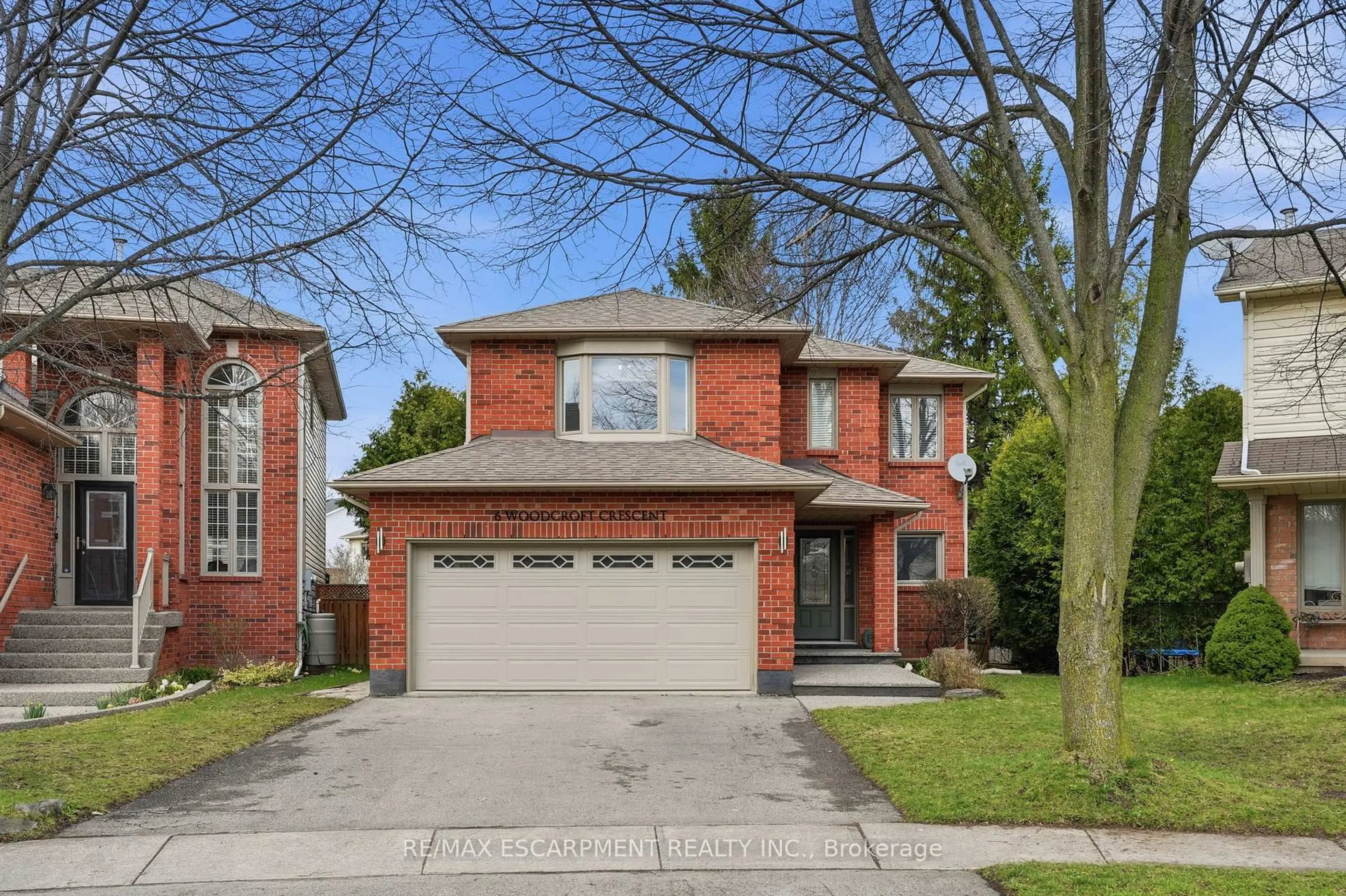 Home with brick exterior material, street for 6 Woodcroft Cres, Hamilton Ontario L8B 0H1