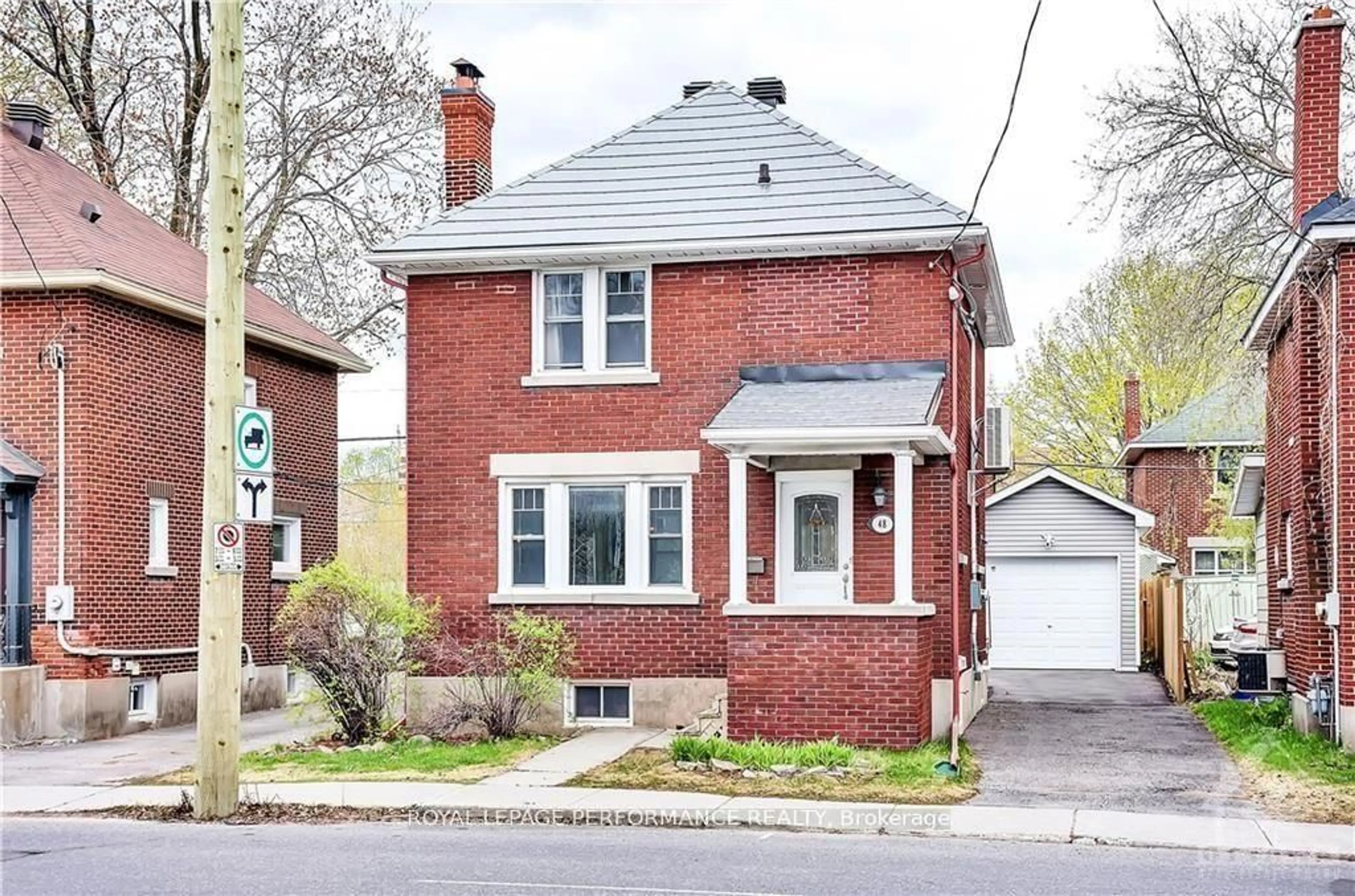 Home with brick exterior material, street for 48 HAWTHORNE Ave, Ottawa Ontario K1S 0B1