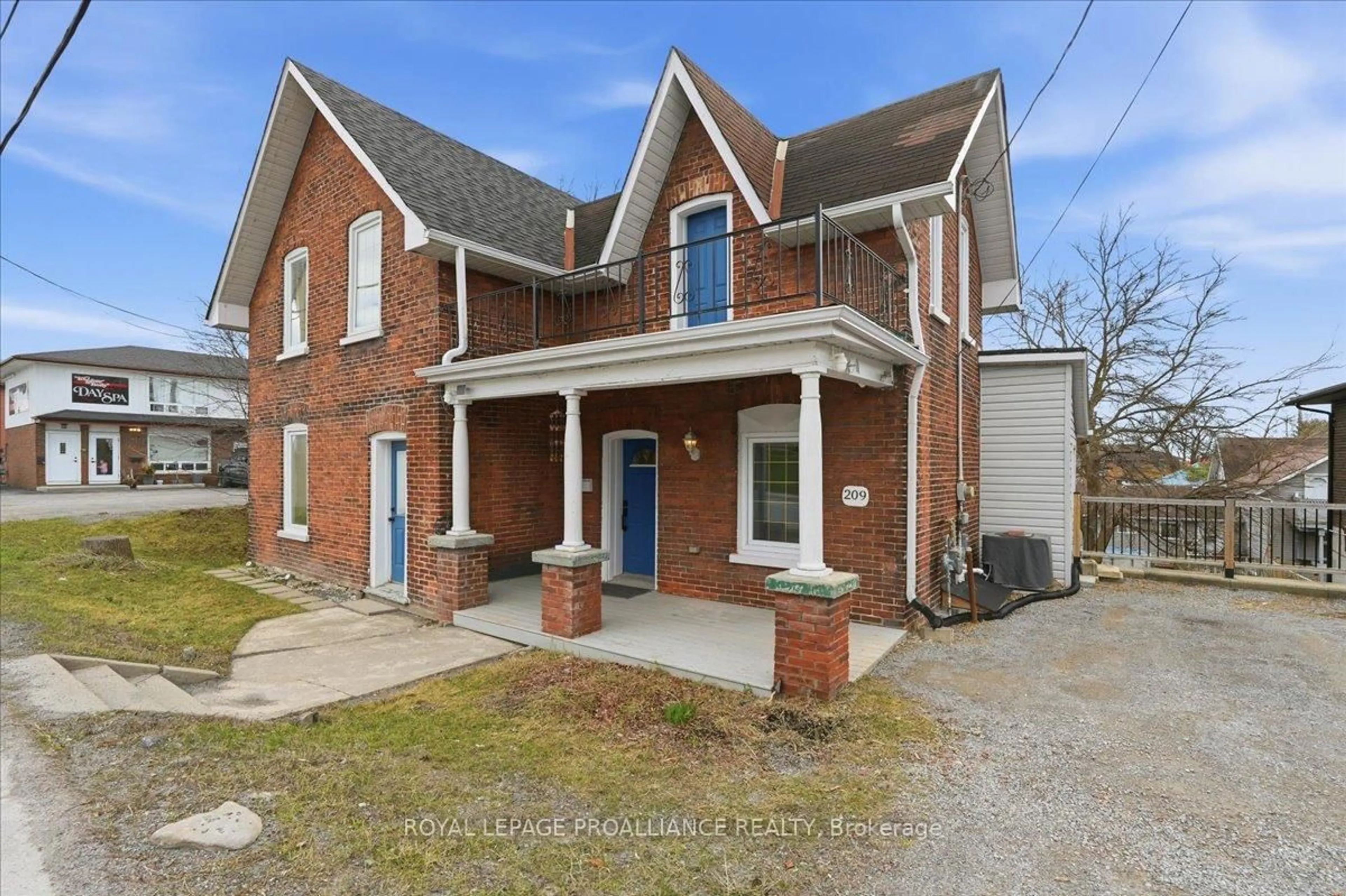 Home with brick exterior material, street for 209 Dundas St, Quinte West Ontario K8V 1M1