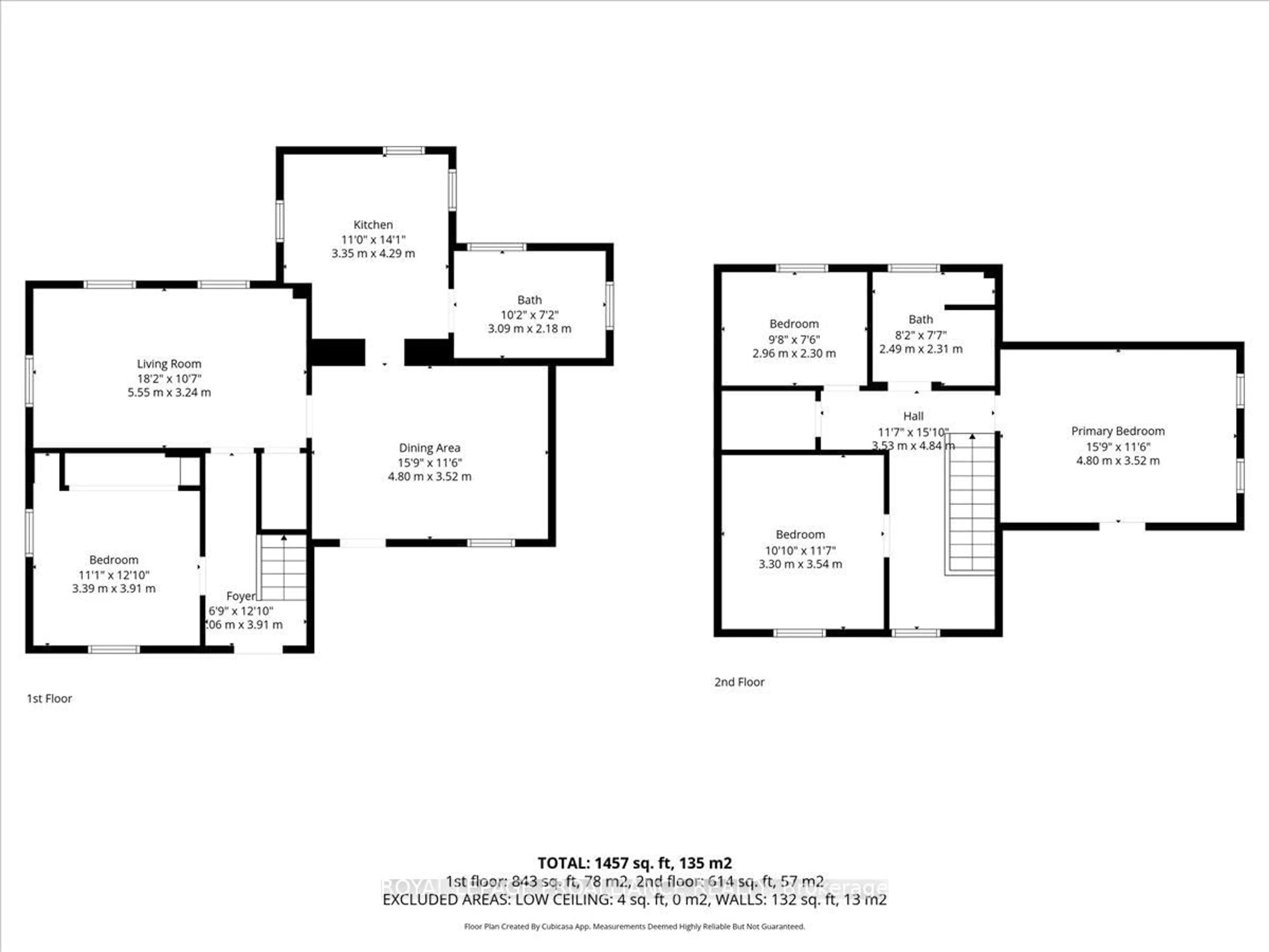 Floor plan for 209 Dundas St, Quinte West Ontario K8V 1M1