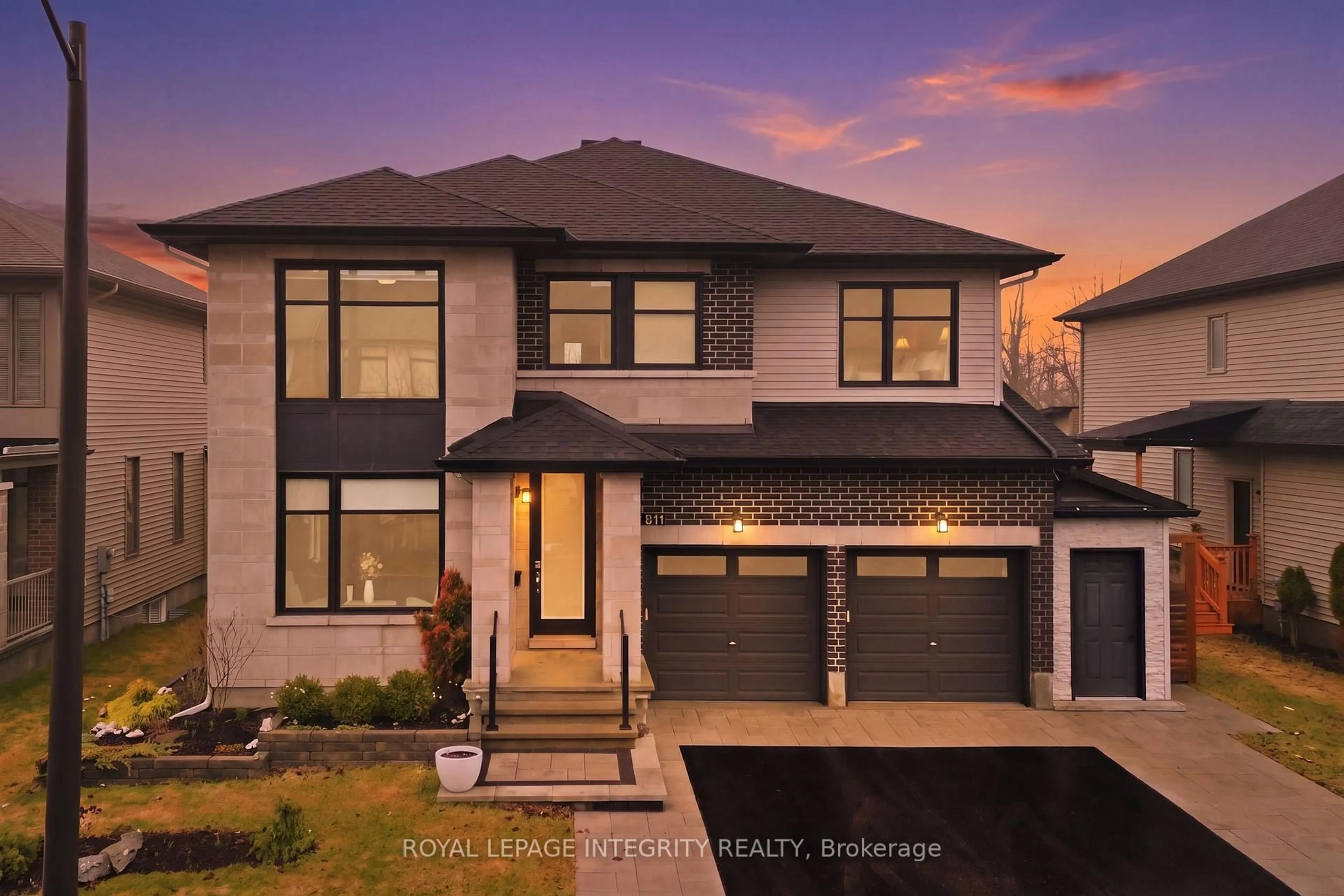 Home with brick exterior material, street for 211 Cooks Mill Cres, Ottawa Ontario K1V 2N1