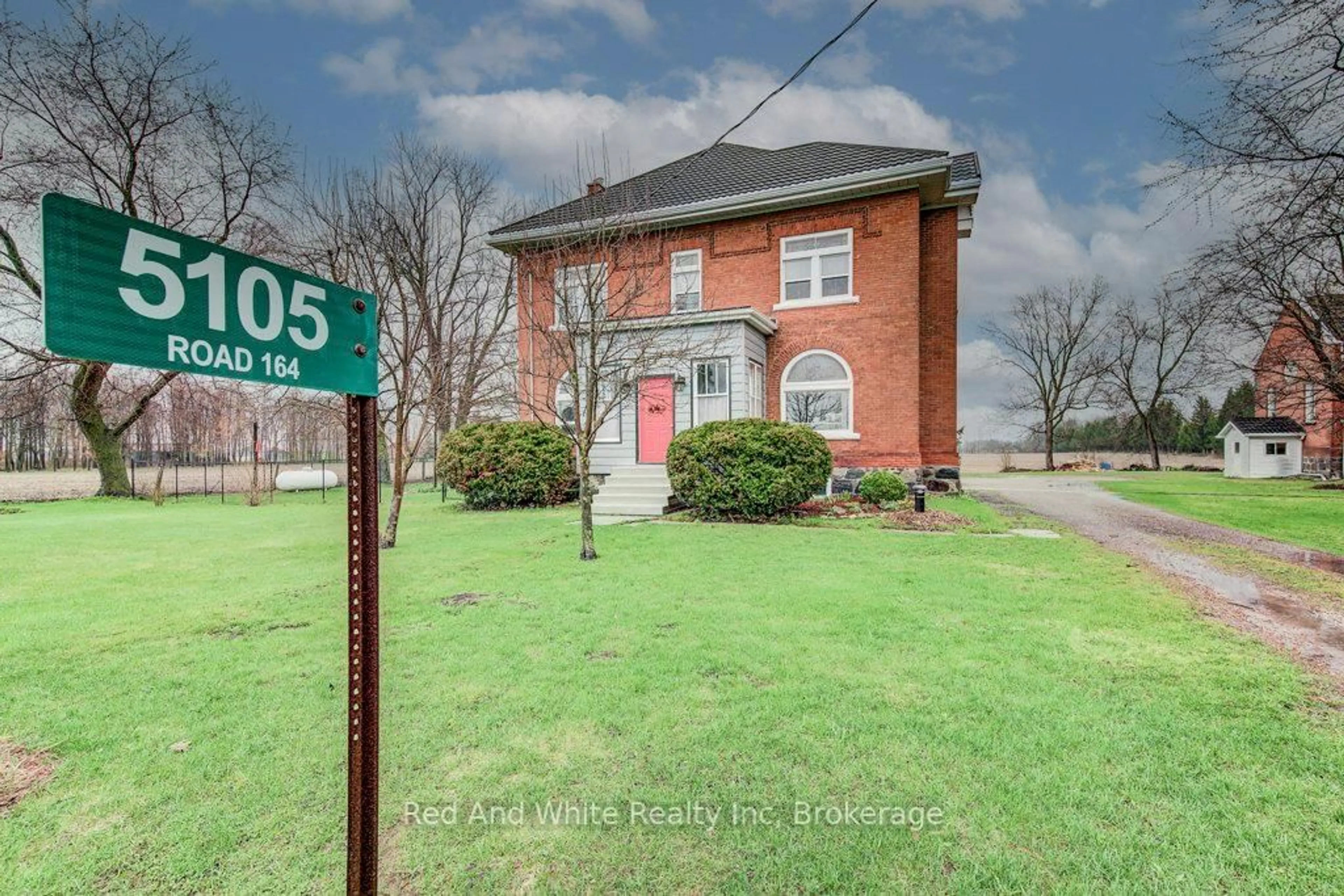 Home with brick exterior material, street for 5105 Road 164 Rd, West Perth Ontario N0K 1N0