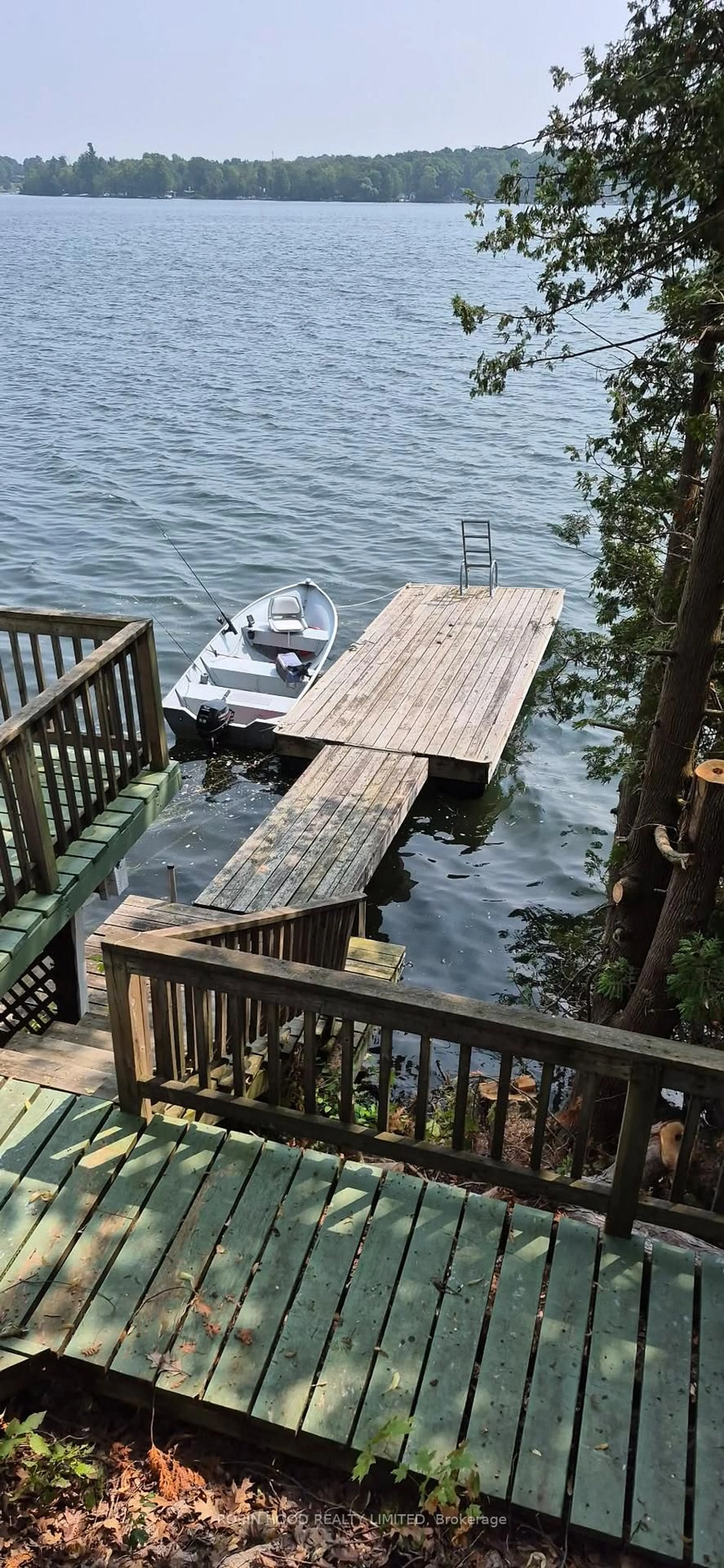 Patio, water/lake/river/ocean view for 211 Mcbride Point Dr, Rideau Lakes Ontario K0G 1X0