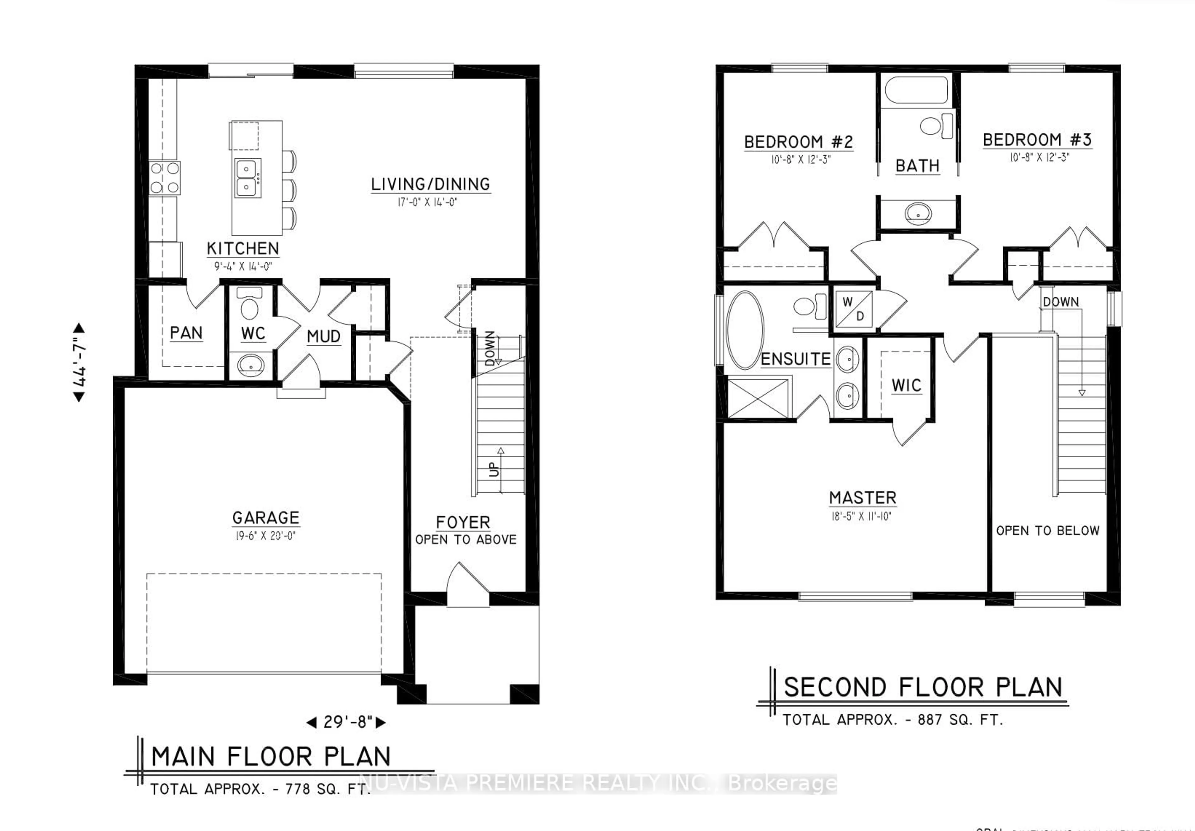 Floor plan for 840 Gatestone Rd, London South Ontario N6M 1C1
