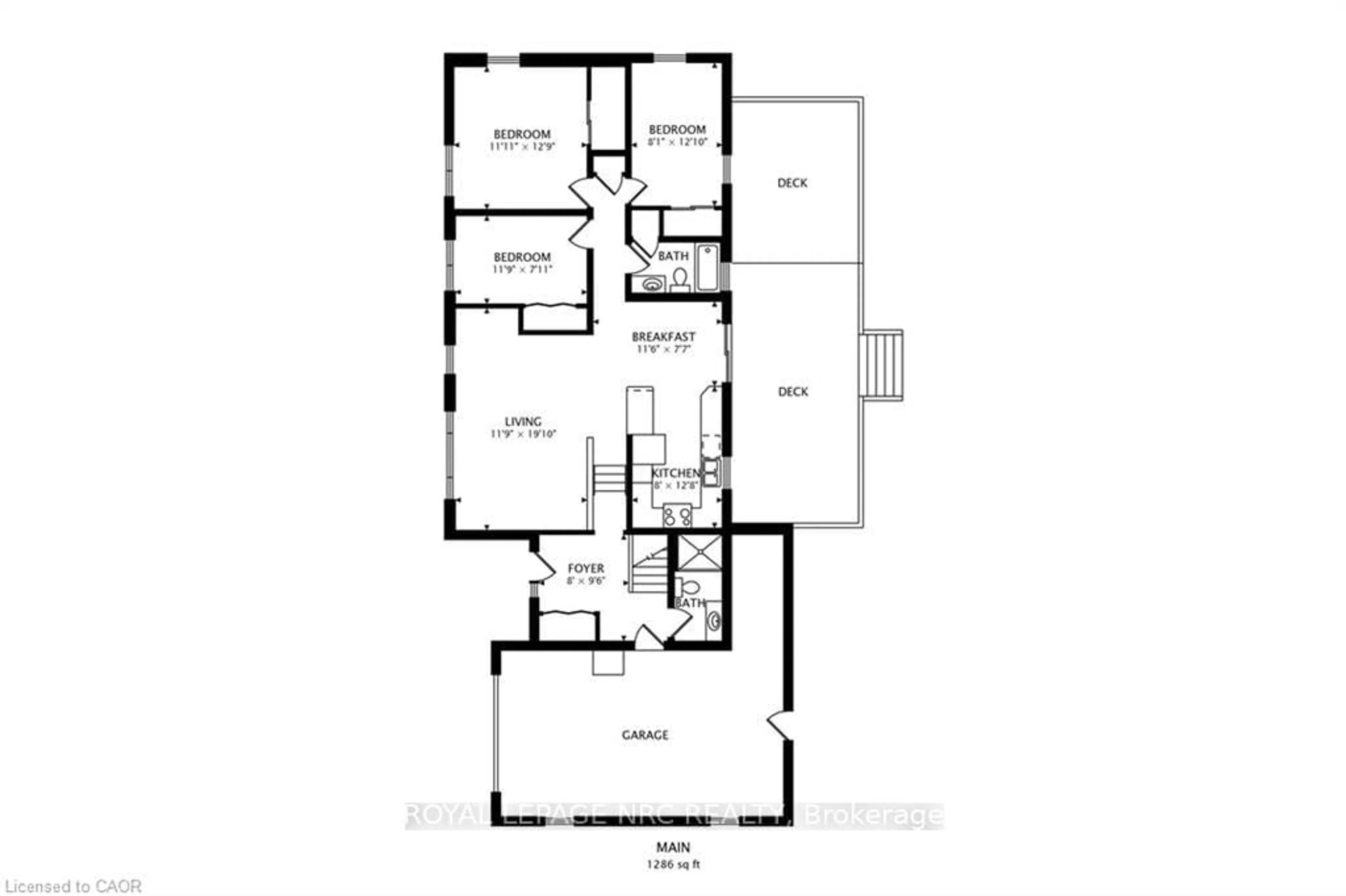 Floor plan for 9183 Silver St, West Lincoln Ontario L0R 1E0