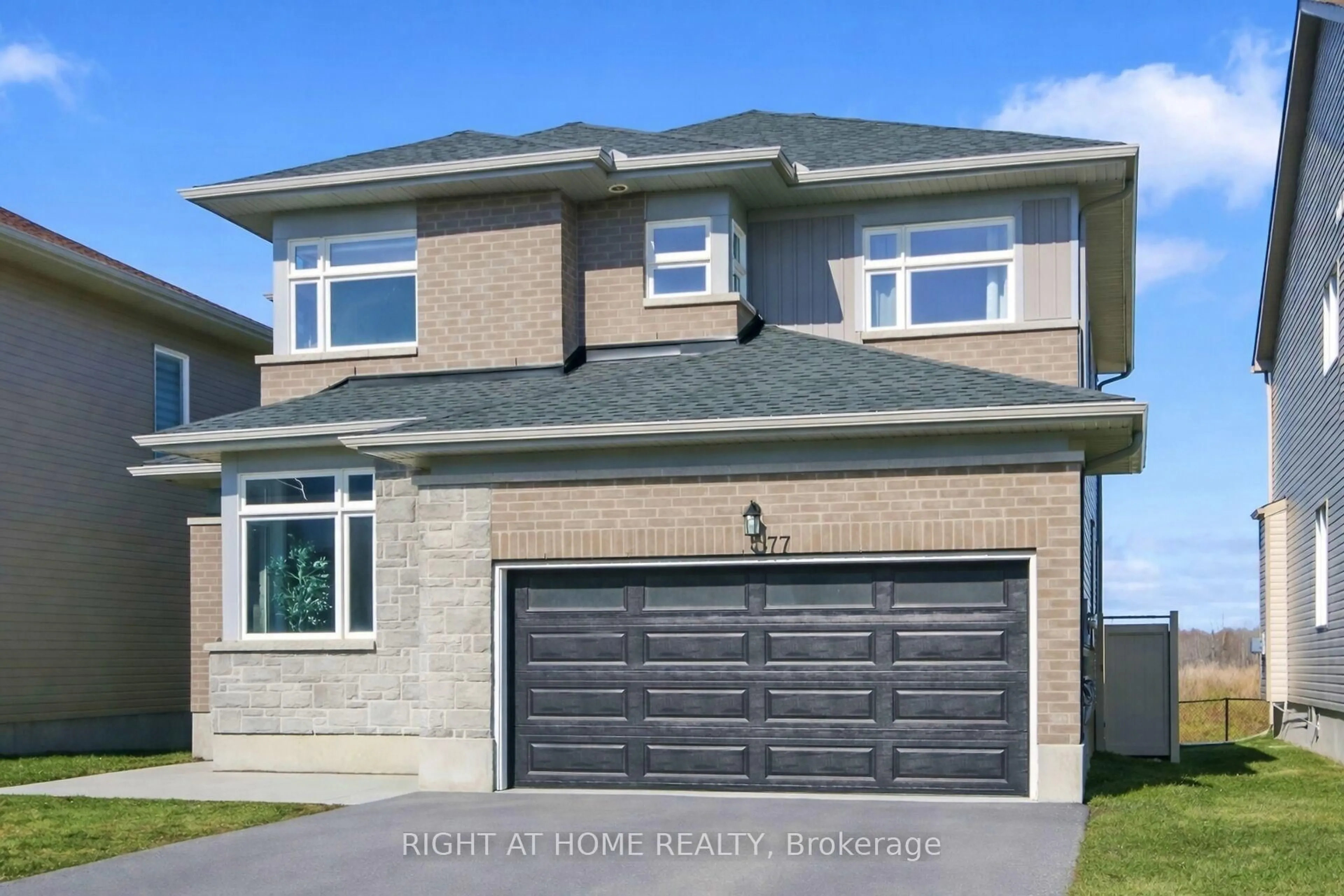 Home with brick exterior material, street for 77 Dunlop Rd, Carleton Place Ontario K7C 0R8