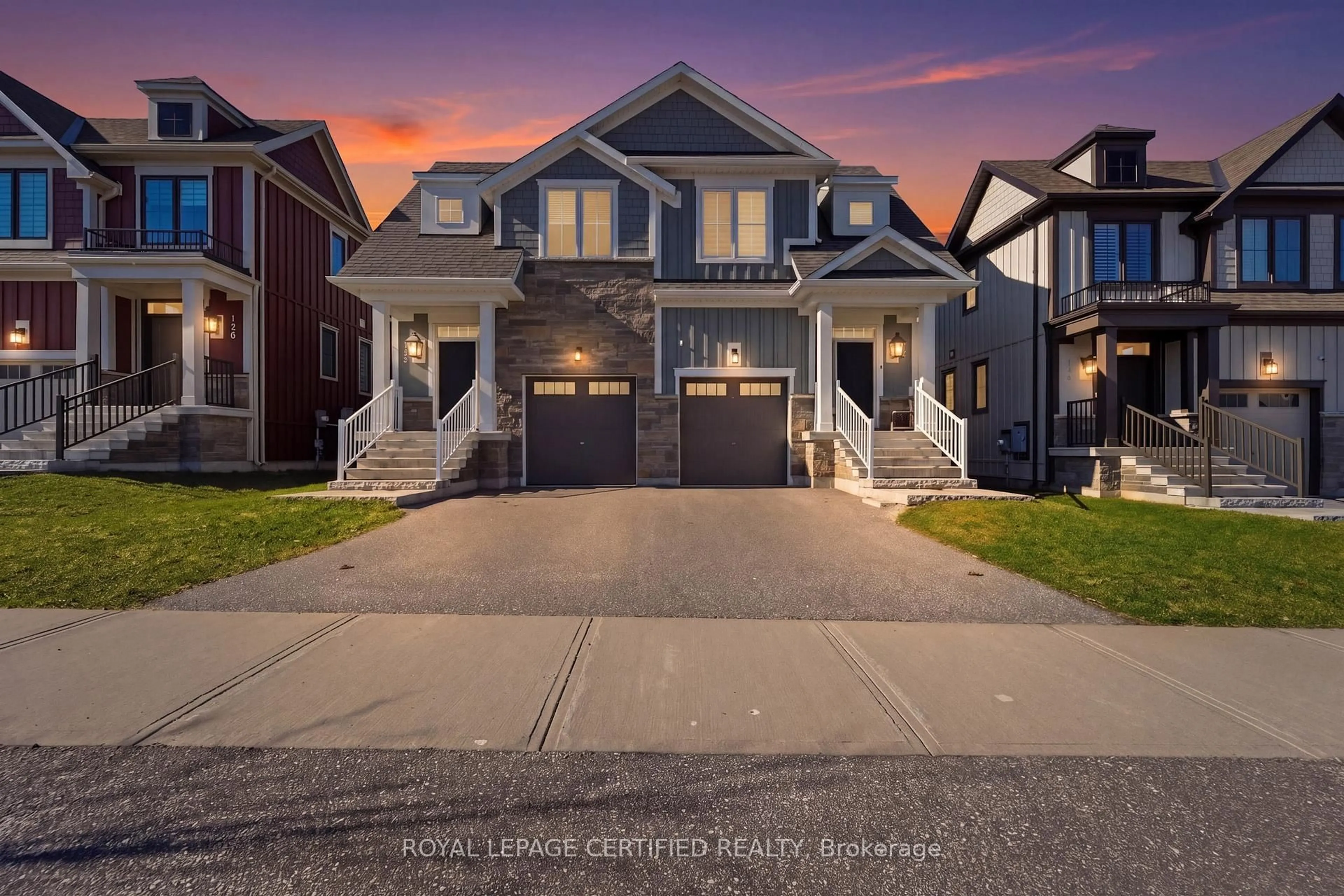 Home with brick exterior material, street for 146 Sycamore St, Blue Mountains Ontario L9Y 4E4