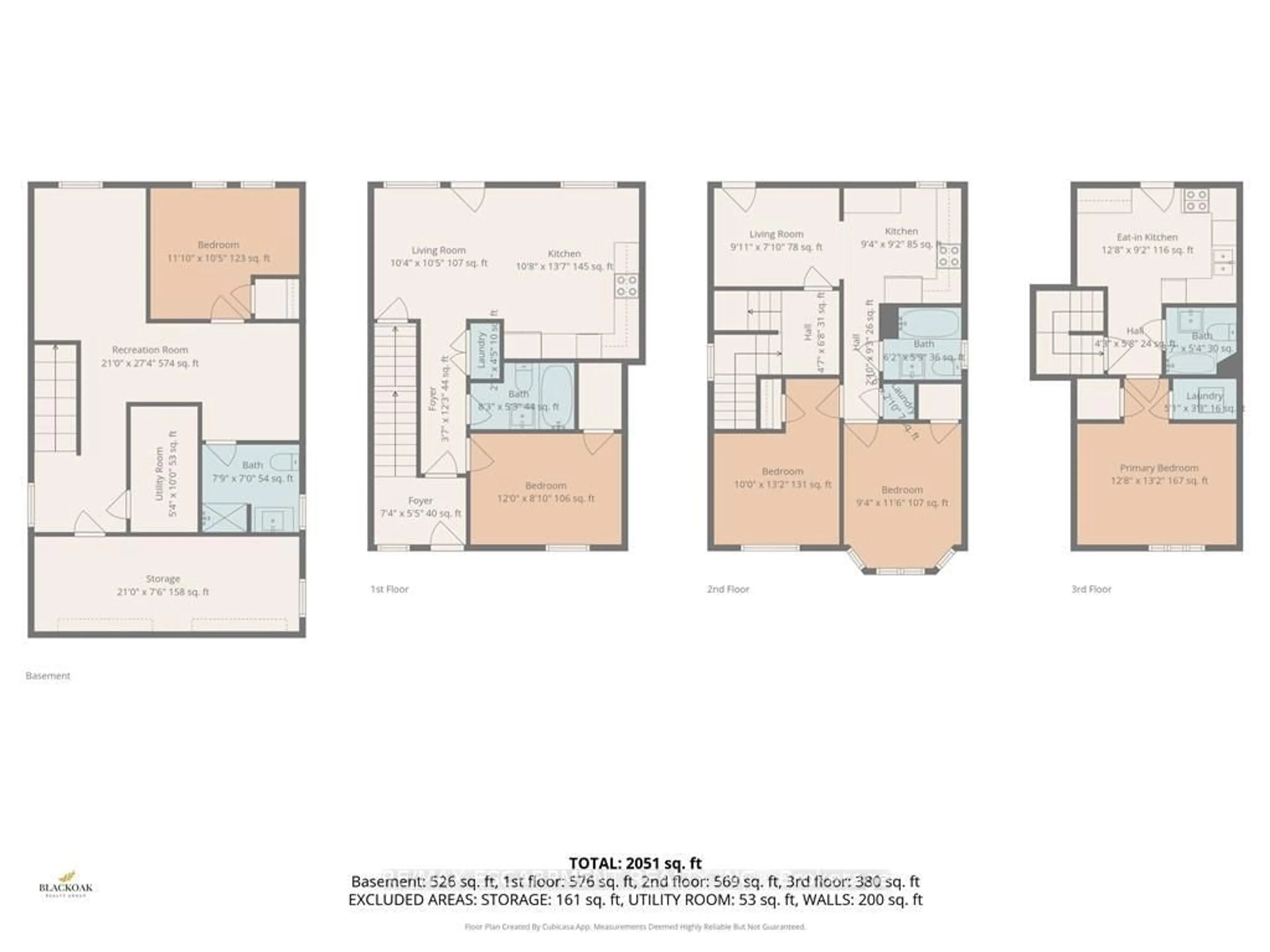 Floor plan for 536 Cannon St, Hamilton Ontario L8L 2E9