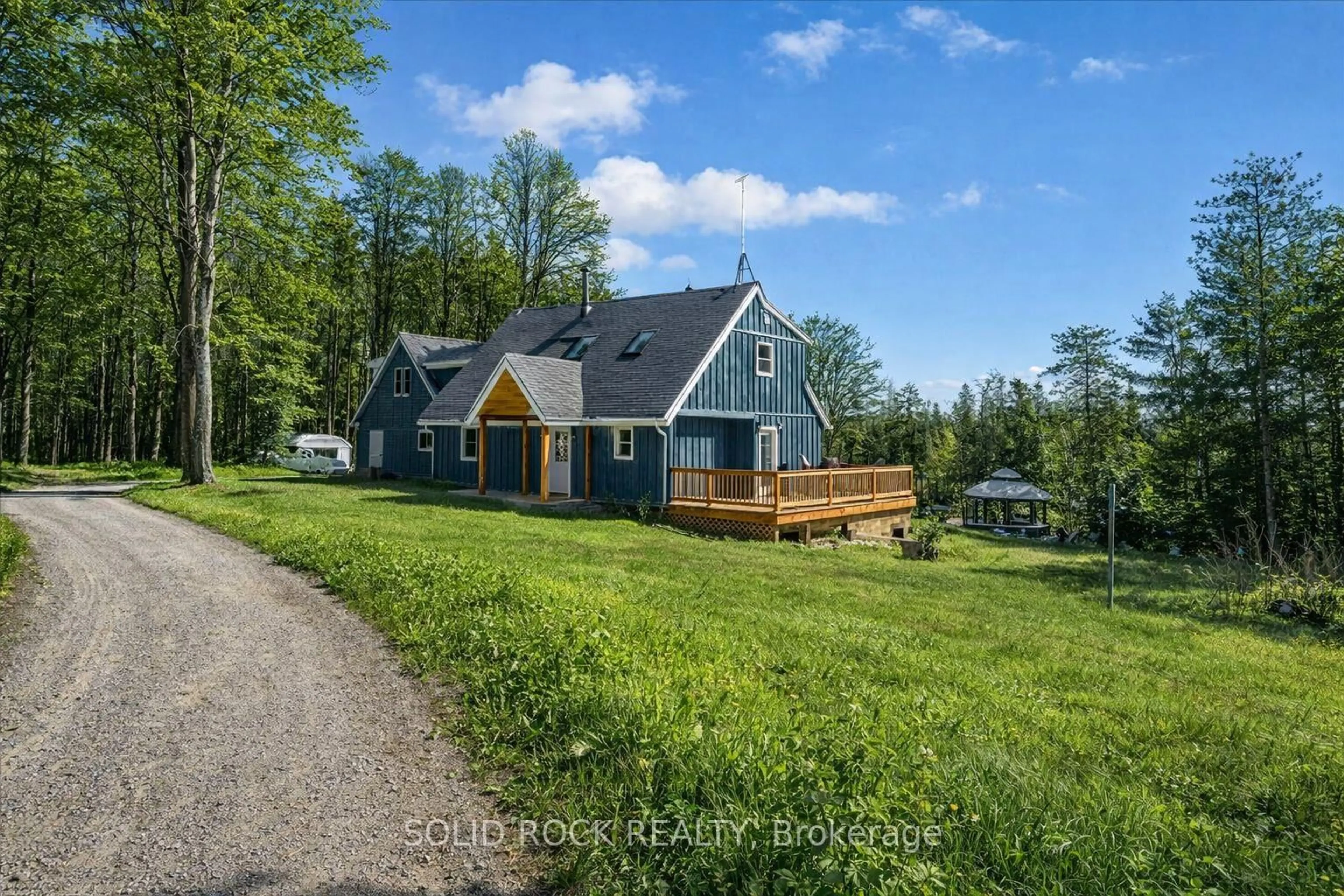 A pic from outside/outdoor area/front of a property/back of a property/a pic from drone, unknown for 1802 Centre Line Rd, Limoges Ontario K0K 2M0