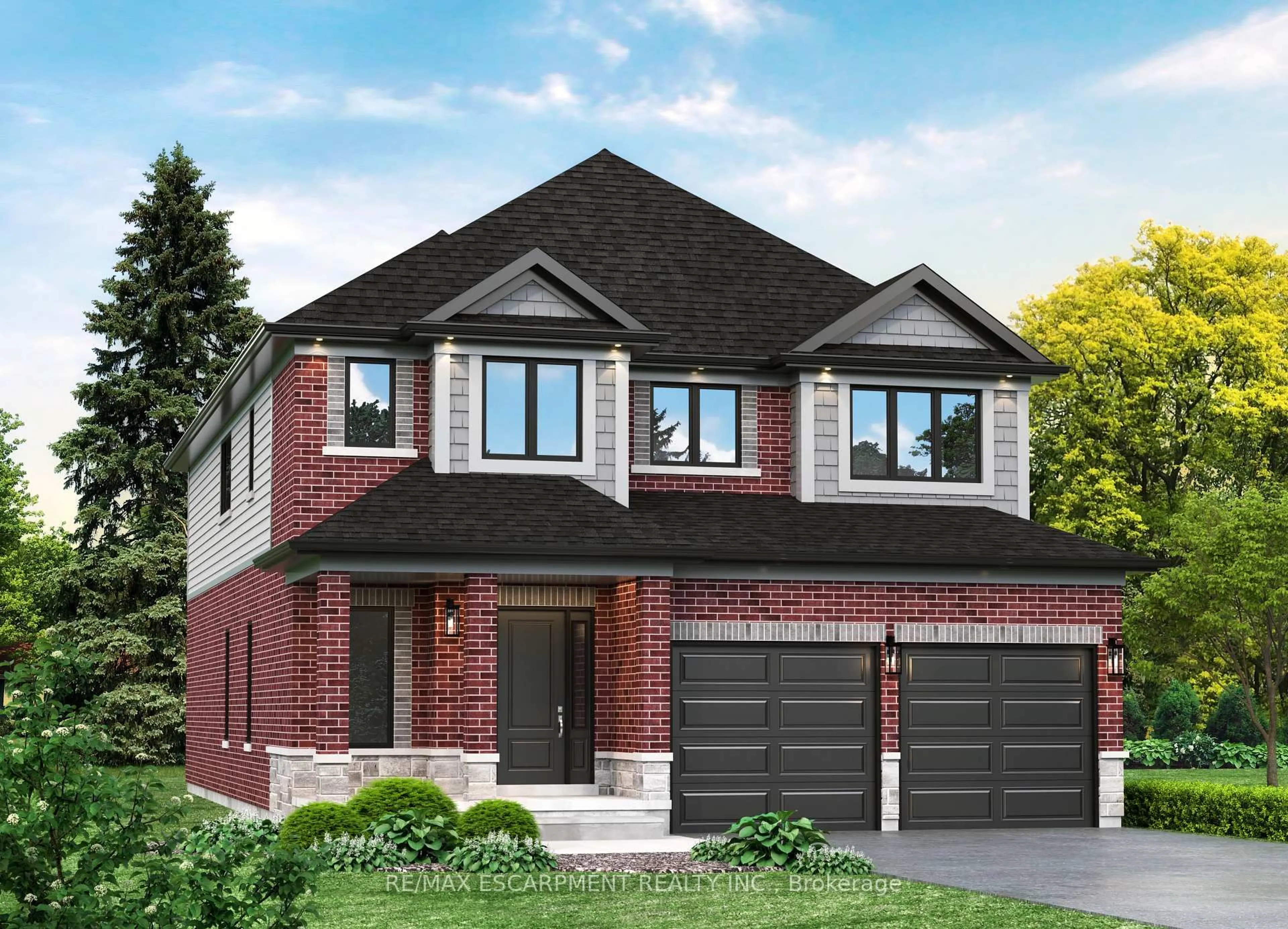 Home with brick exterior material, street for Lot 10 Kellogg Ave, Hamilton Ontario L0R 1W0