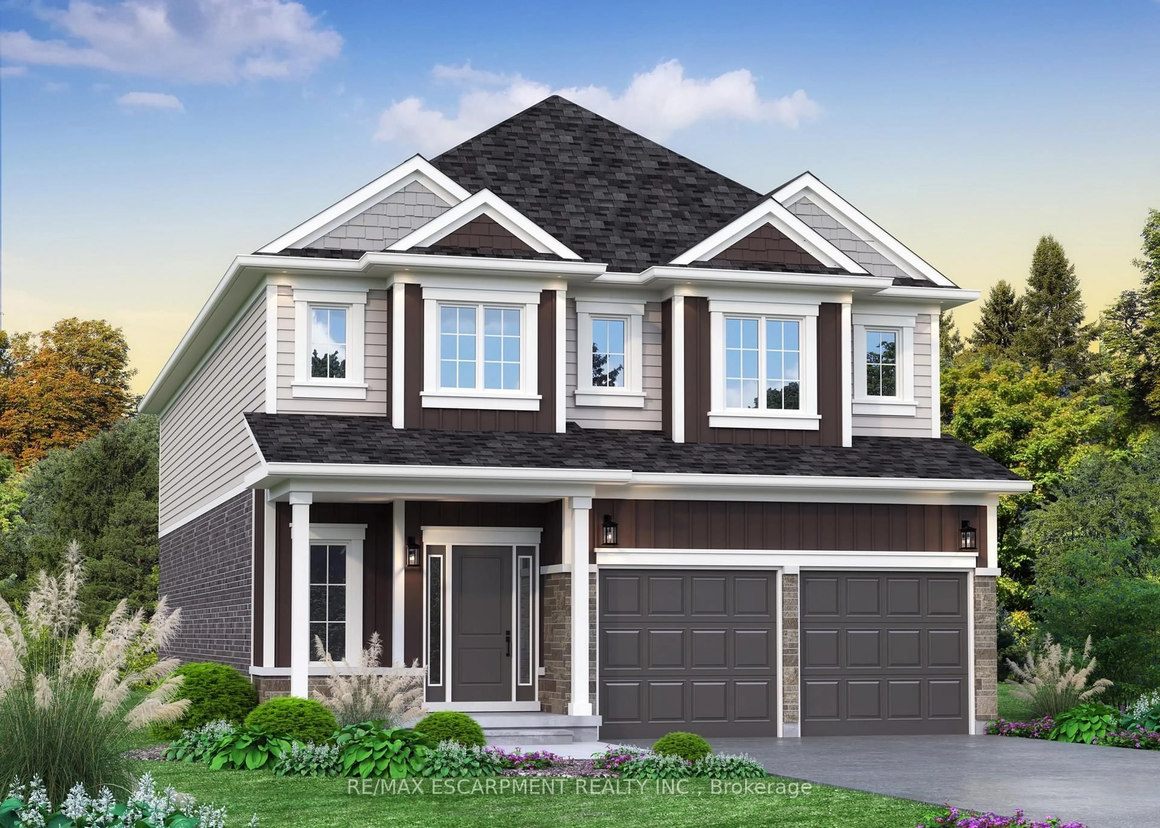 Home with brick exterior material, street for Lot 10 Kellogg Ave, Hamilton Ontario L0R 1W0