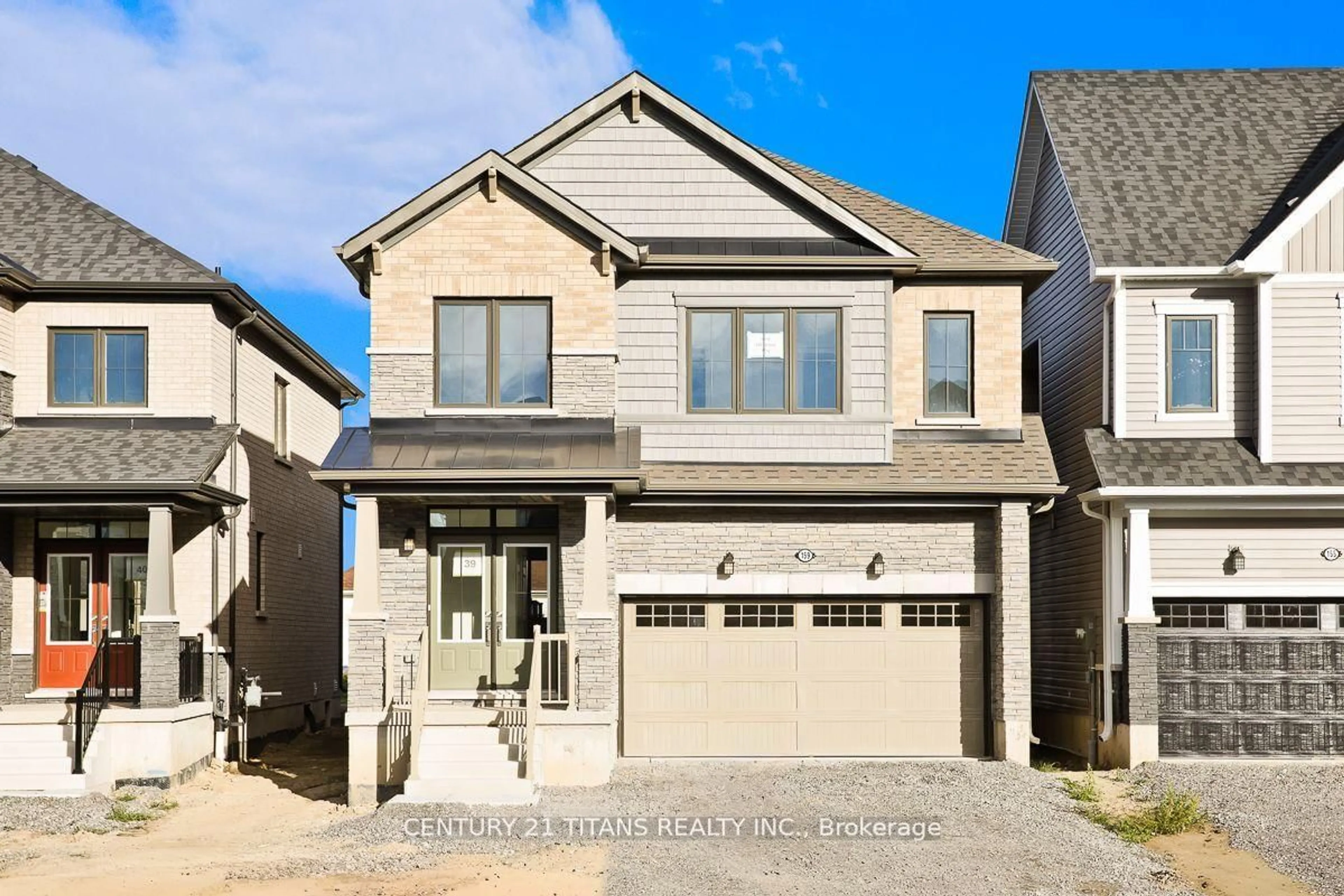 Home with brick exterior material, street for 159 Velvet Way, Thorold Ontario L2V 0P1