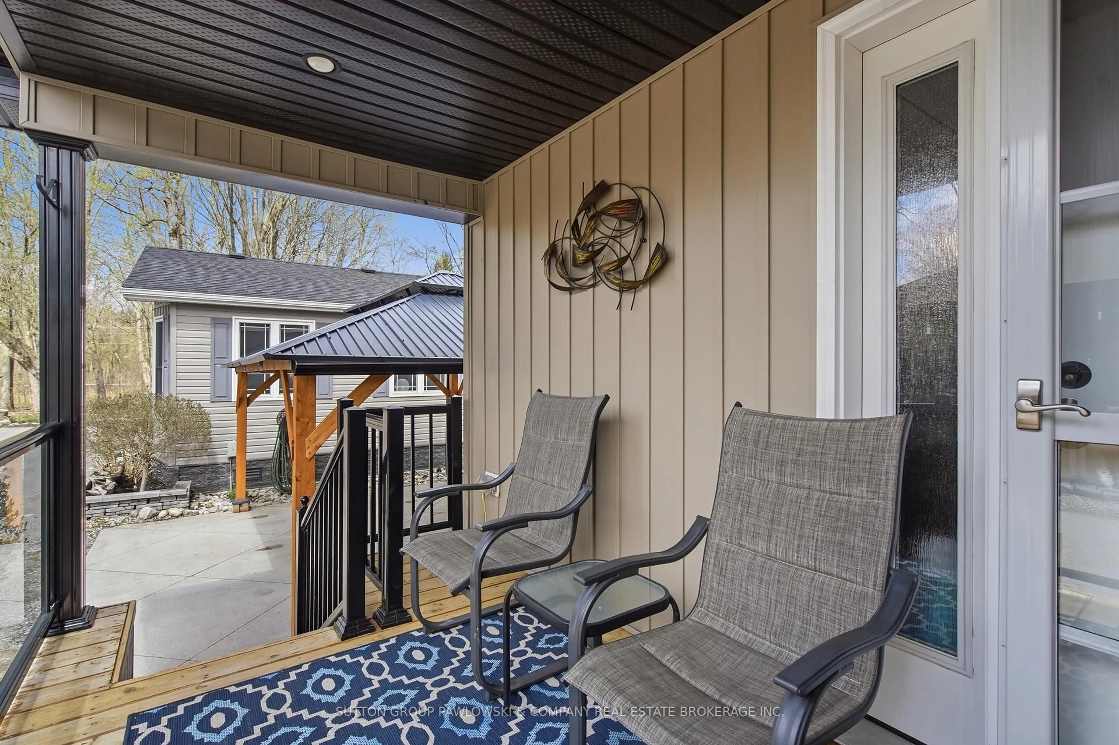 Patio, water/lake/river/ocean view for 22790 Amiens Rd #142, Middlesex Centre Ontario N0L 1R0