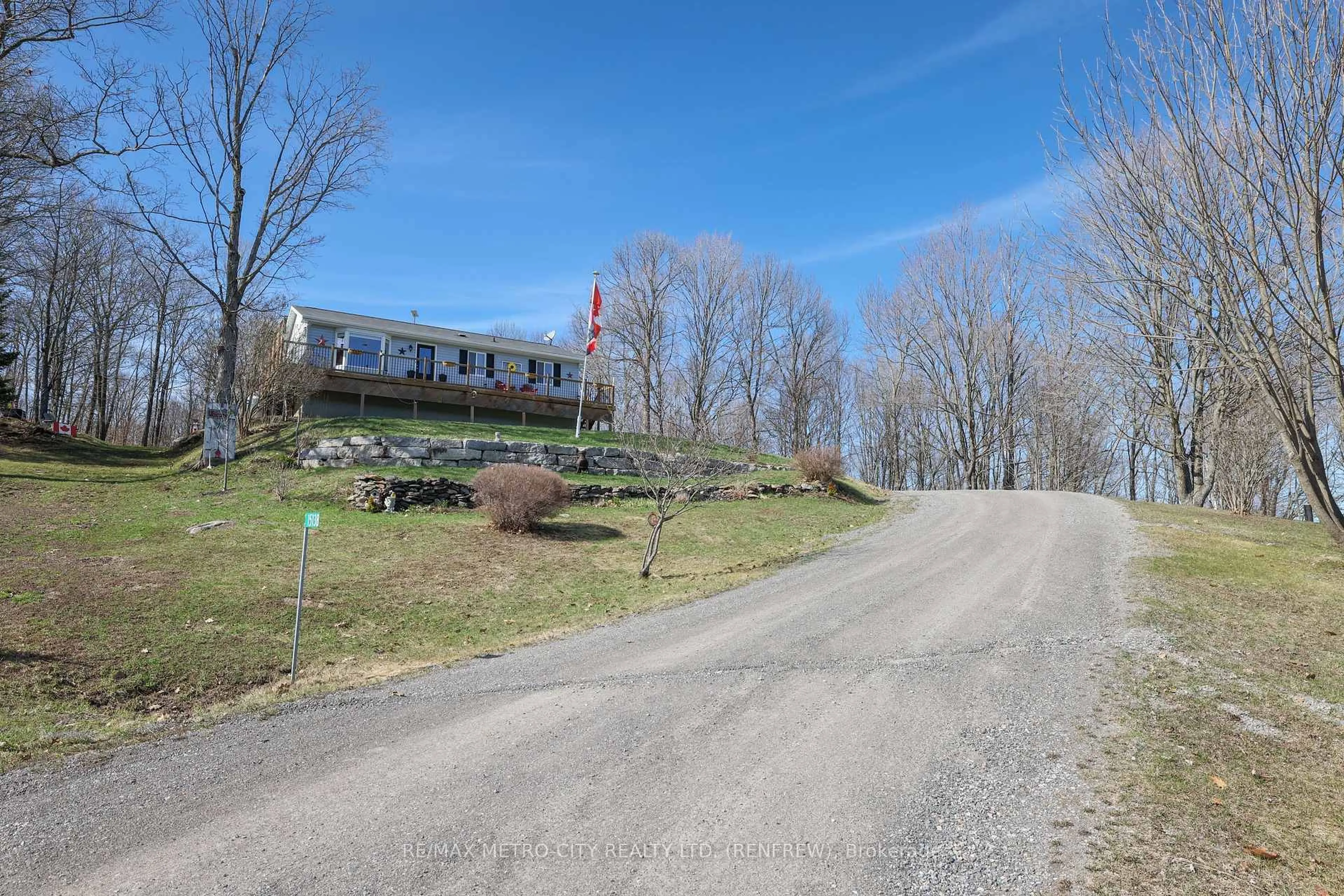 A pic from outside/outdoor area/front of a property/back of a property/a pic from drone, unknown for 1513B Whelan Rd, Renfrew Ontario K7V 3Z7