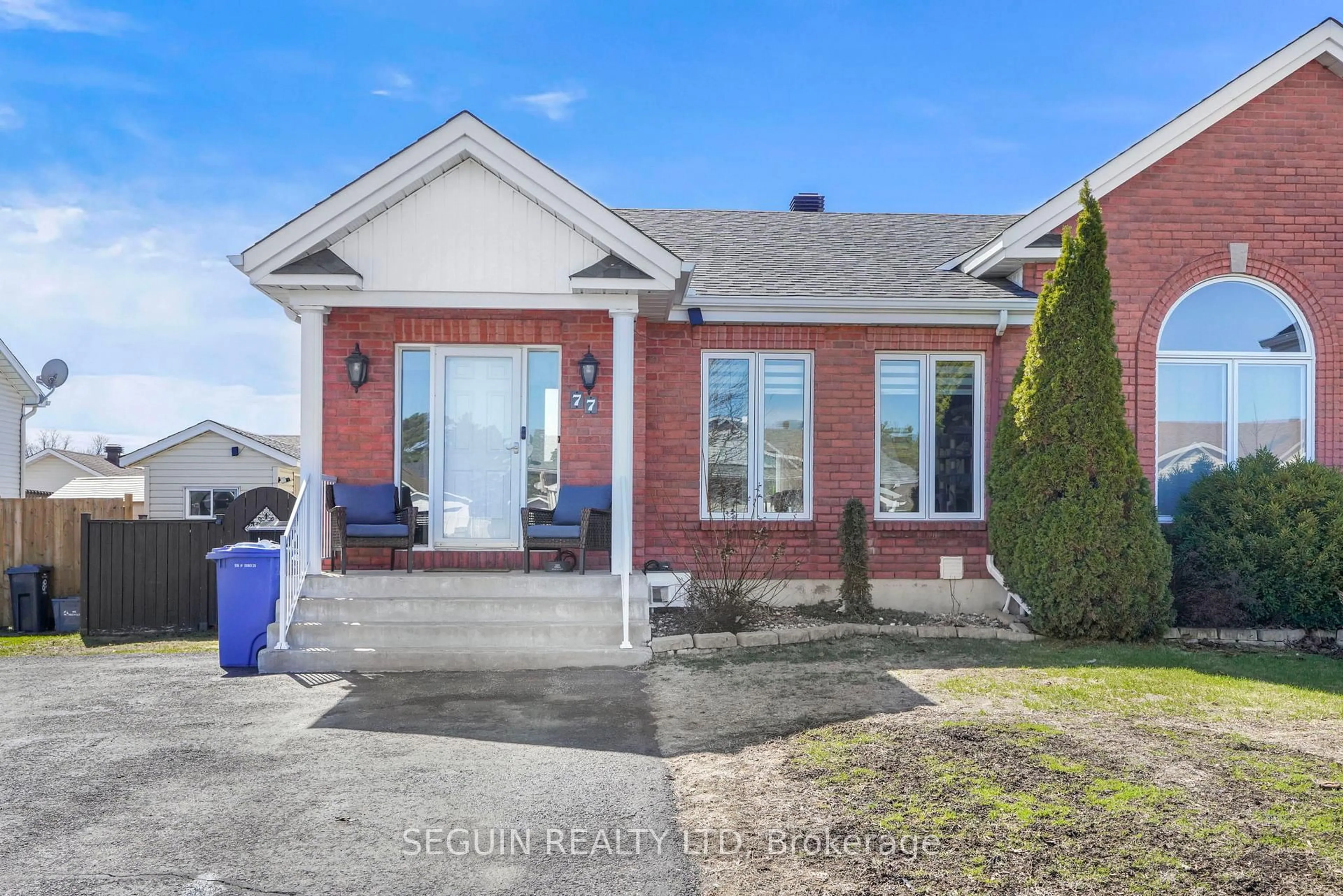 Home with brick exterior material, street for 77 Richard St, Alfred and Plantagenet Ontario K0B 1A0